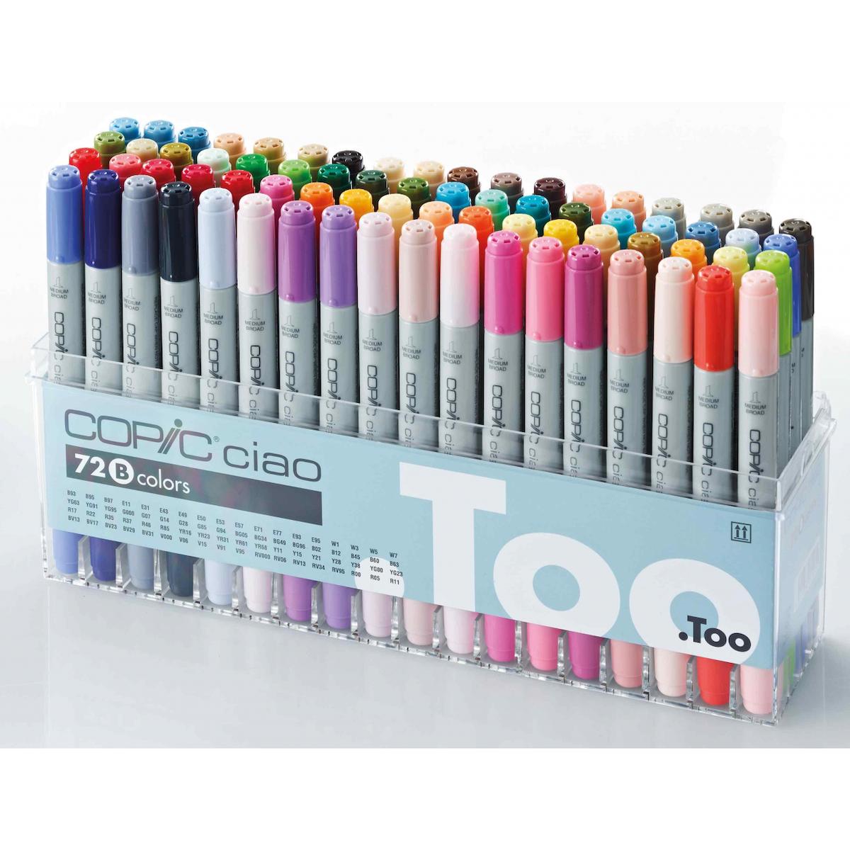 Copic Ciao Marker Kalemi 72li Set B