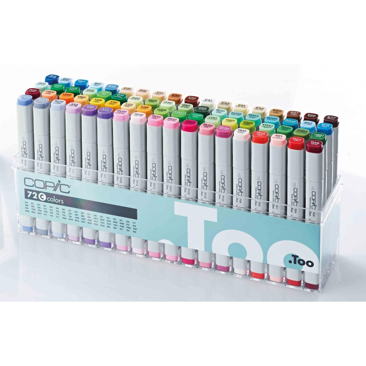 Copic Marker Kalemi Set C 72'li Set