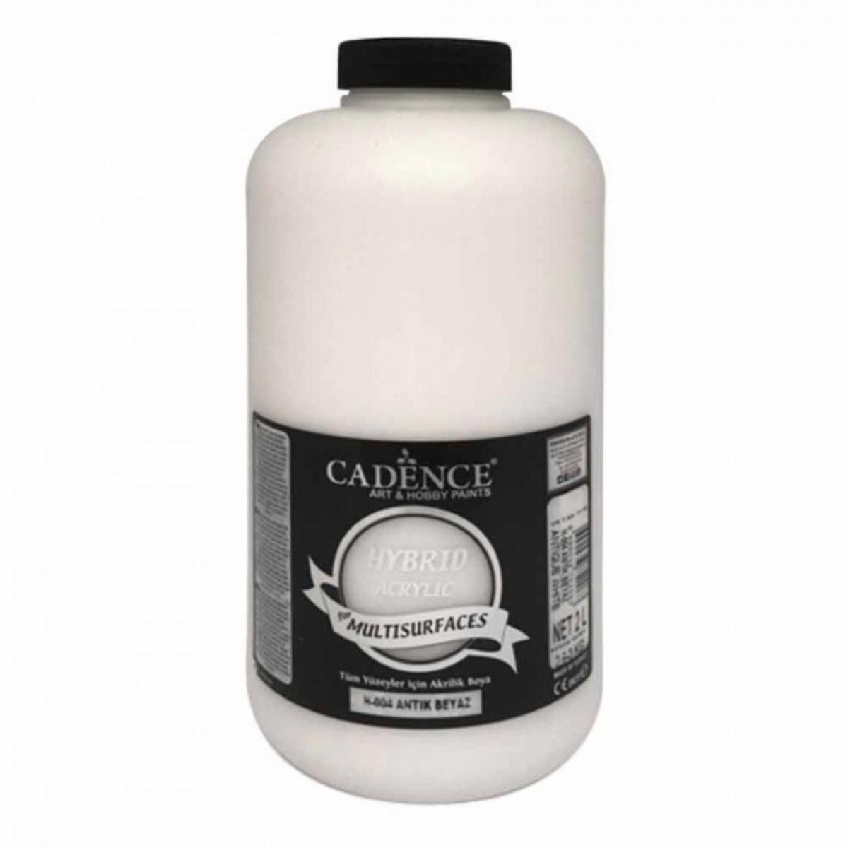 Cadence Yayınları Hybrid Acrylic for Multisurfaces Akrilik Boya 2000ml Antik Beyaz 04