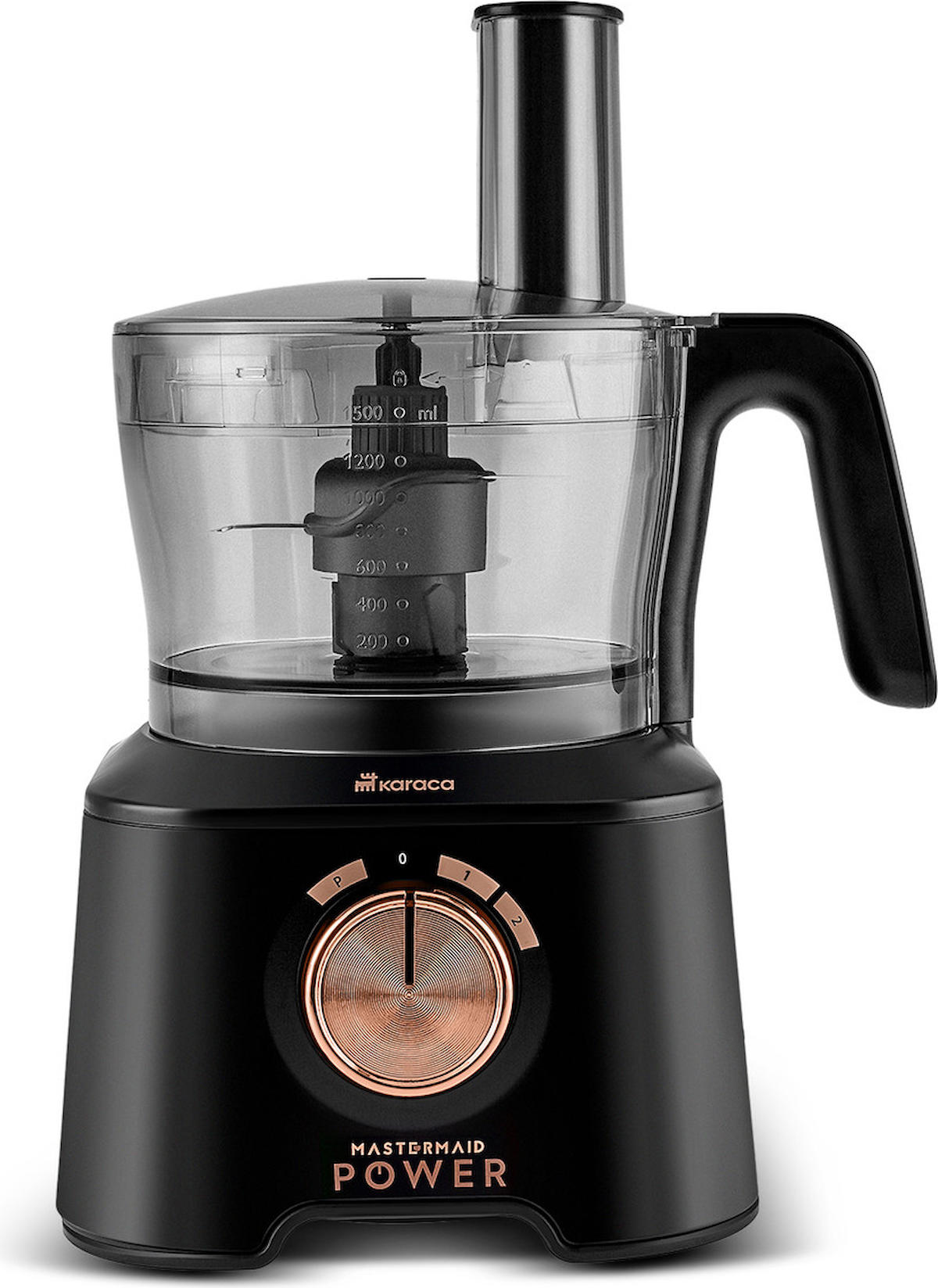 Karaca Mastermaid Power Max 11 In 1 Mutfak Robotu Black Copper 2500 W