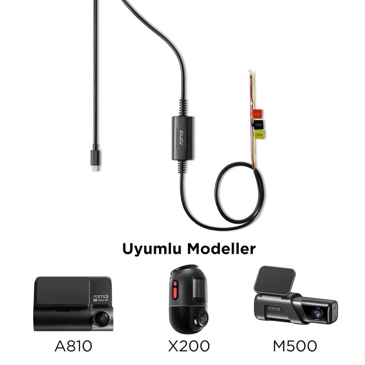 70mai UP03 Park Gözetim Modu Kablosu M500 / Omni Hardwire Kit