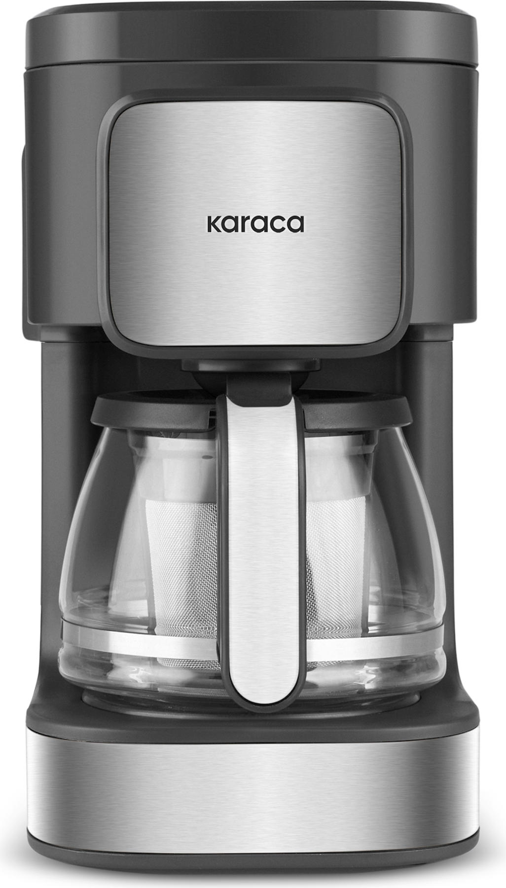 Karaca Just Coffee Aroma 2 in 1 Filtre Kahve ve Çay Demleme Makinesi Inox