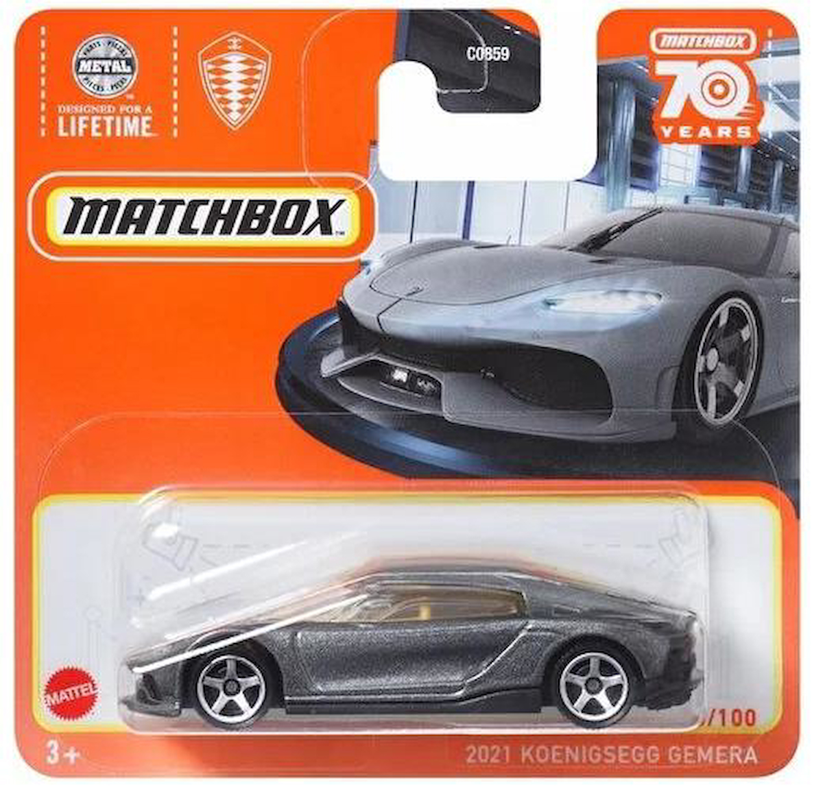 Matchbox Tekli Arabalar 2021 Koenigsegg HLC62