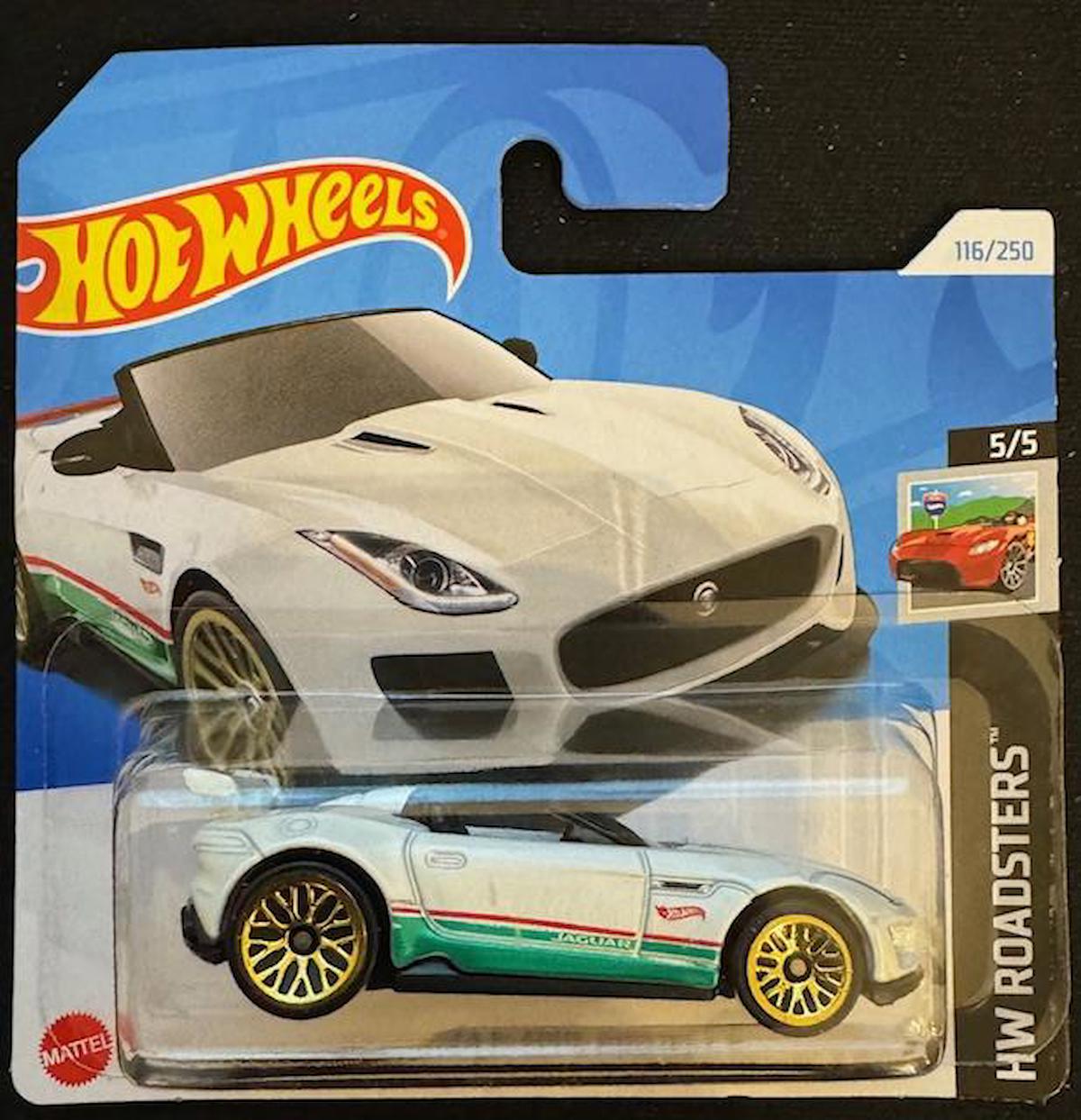 Hot Wheels Tekli Arabalar '15 Jaguar F-Type Project 7 HTC16