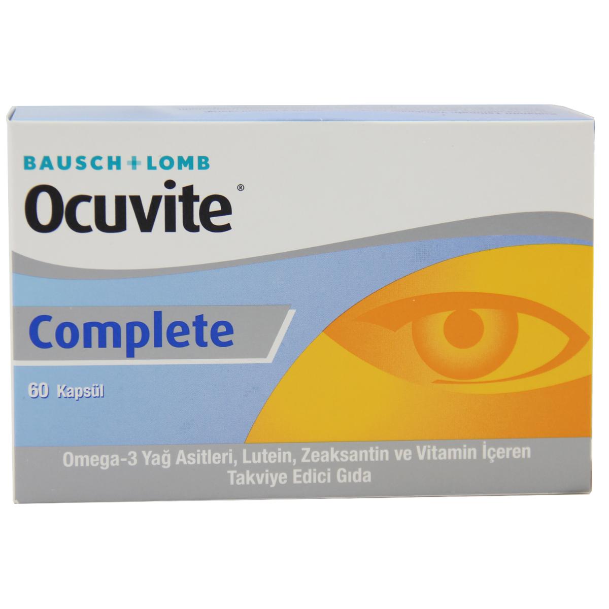 Ocuvite Complete 60 Kapsül Takviye Edici Gıda