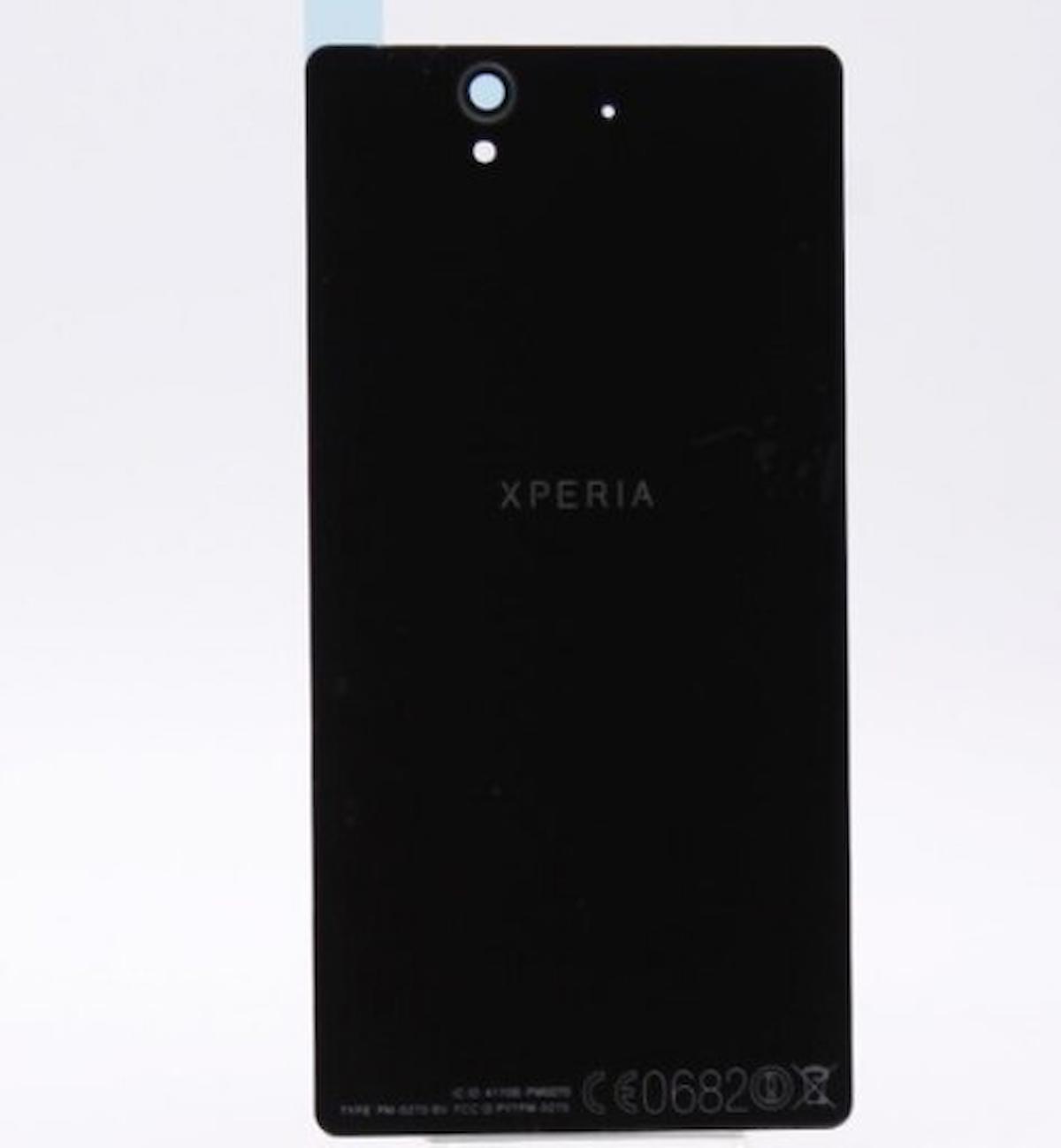 Gmr  Sony Xperia Z L36H C6603 Arka Pil Kapağı Siyah