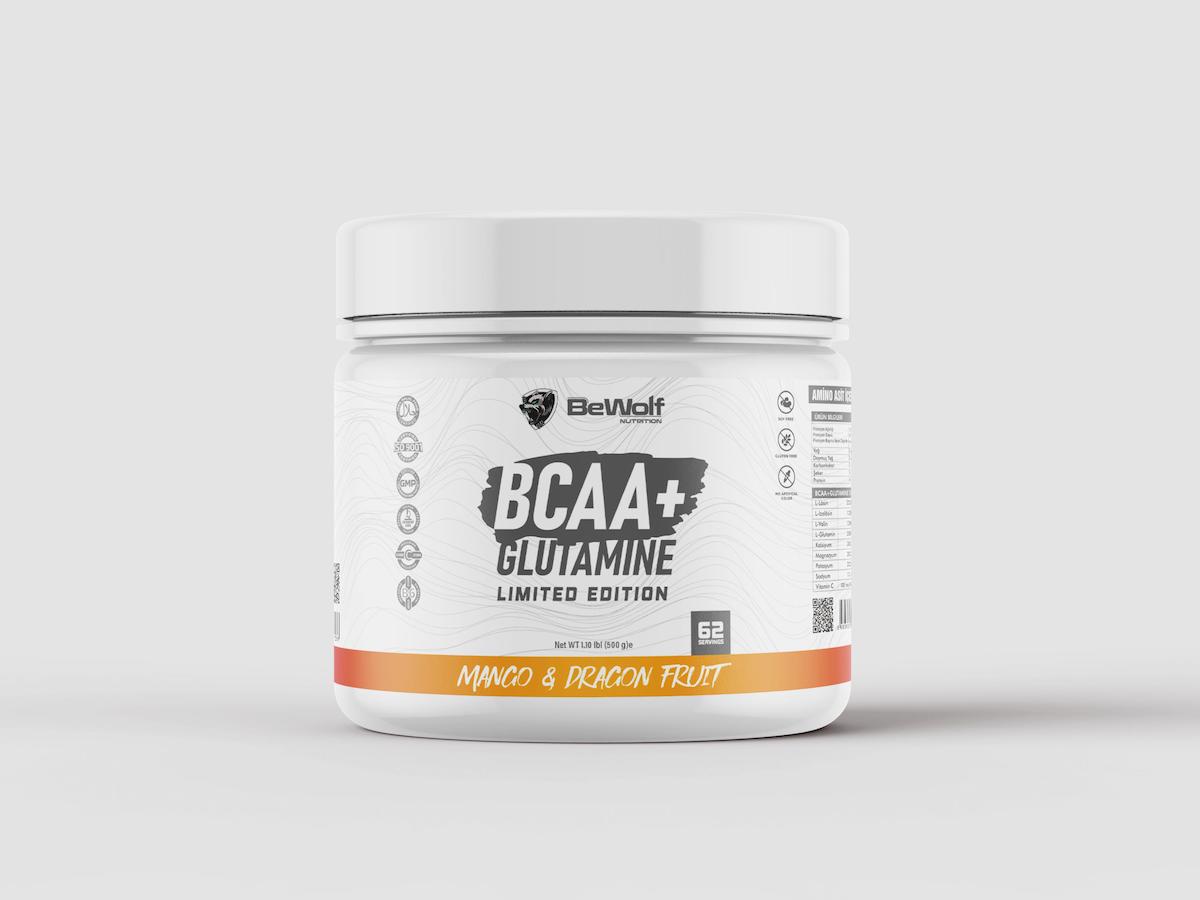 LIMITED EDITION | BCAA + Glutamine Mango&Dragon Fruit | 620 Gram 62 Porsiyon