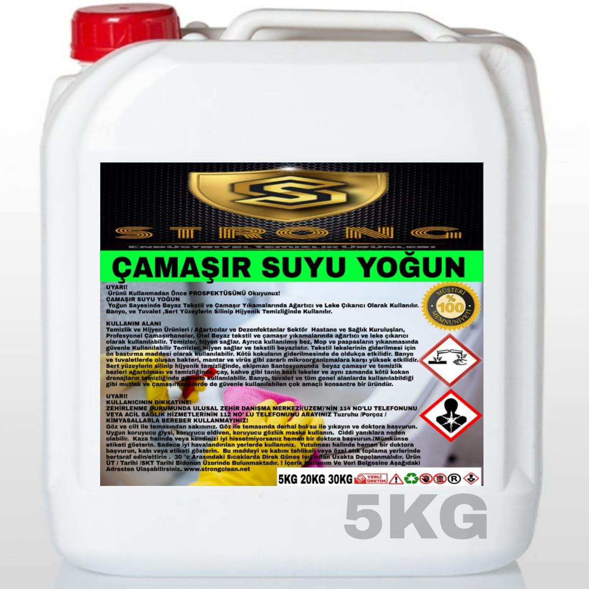 Strong Çamaşır Suyu Yoğun Kıvamlı 5 Kg