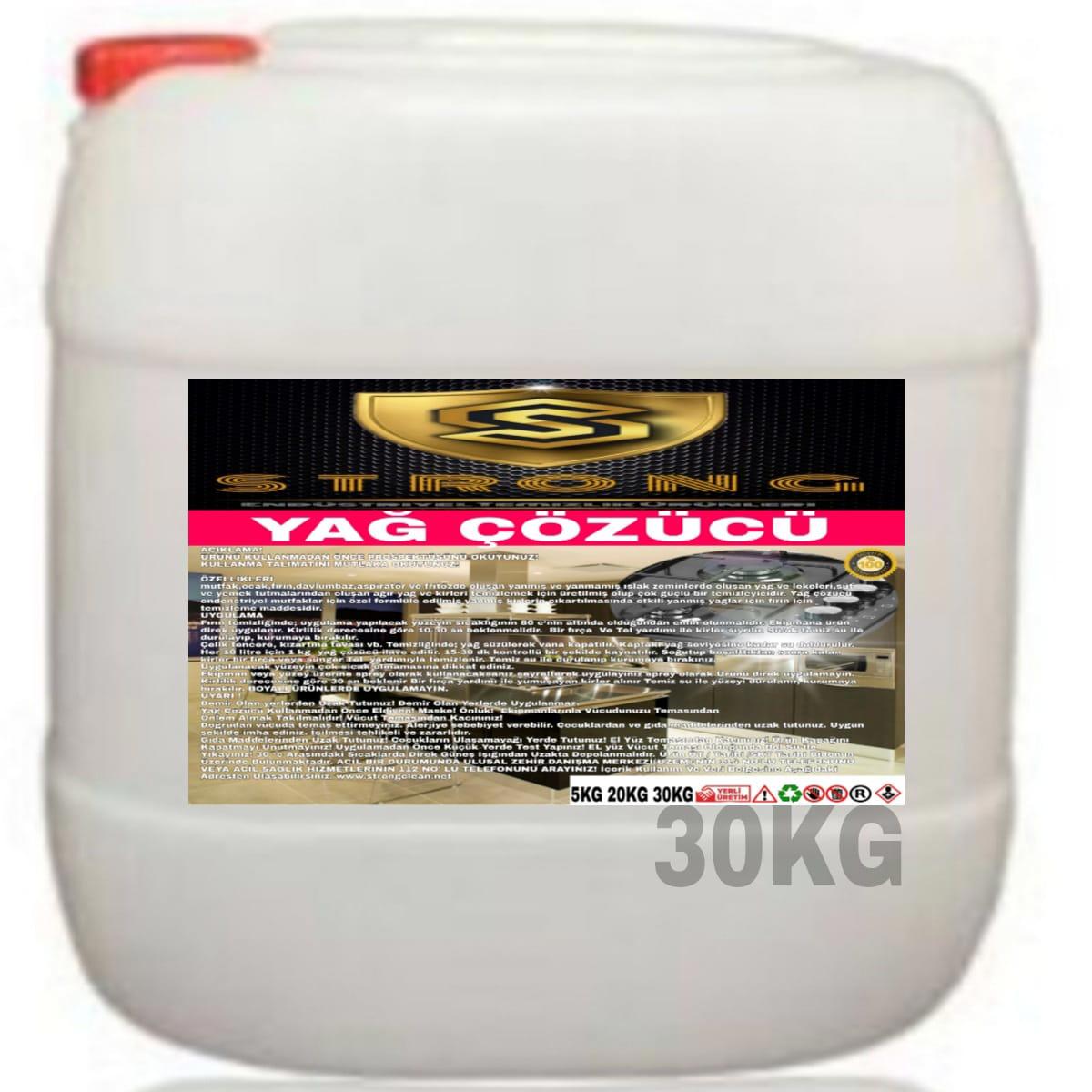 Strong Yağ Çözücü 30 Kg