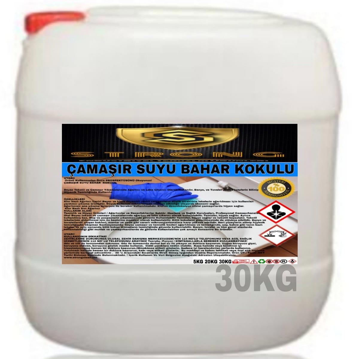 Strong Çamaşır Suyu Bahar 30 Kg