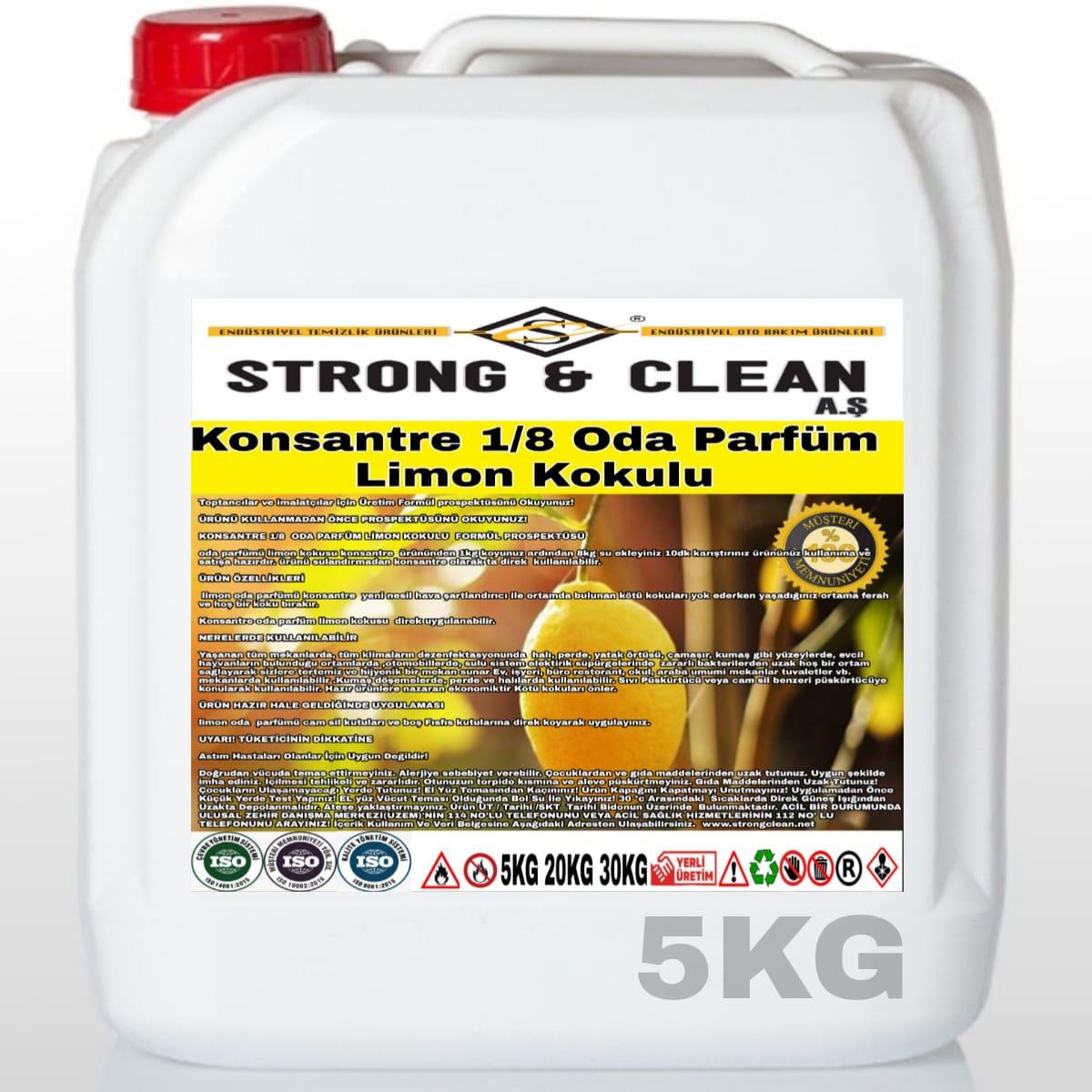 Oda Parfüm Konsantre 1/8 Limon Kokusu 5 Kg