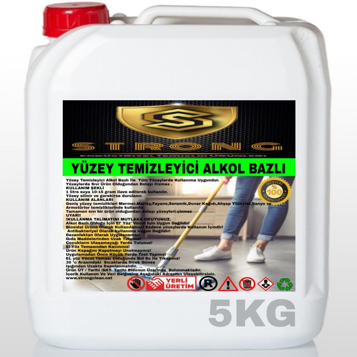 Strong Yüzey Temizleyici Alkol Bazlı 5 Kg