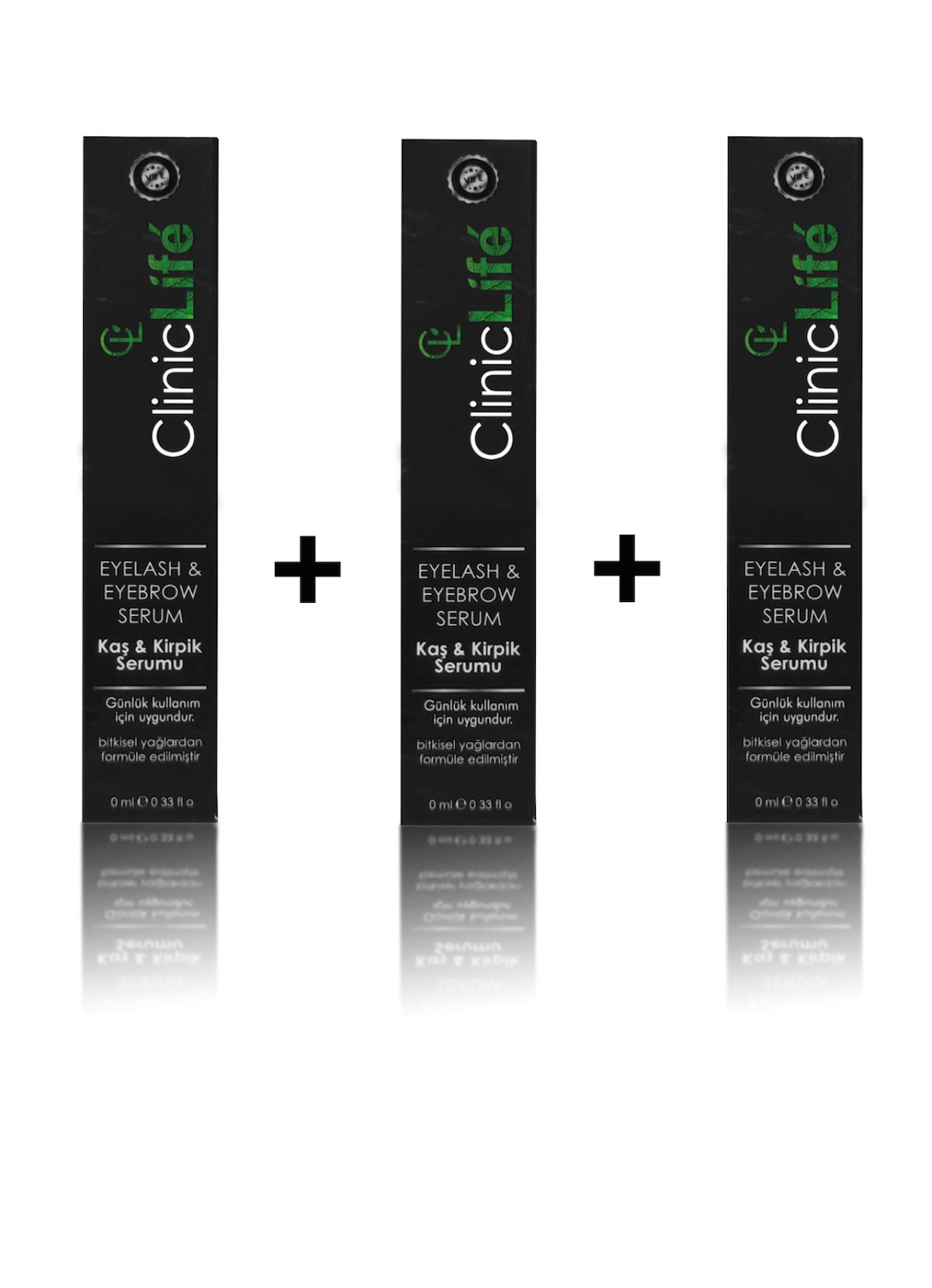 Cliniclife Kaş kirpik bakım serumu 10 ml