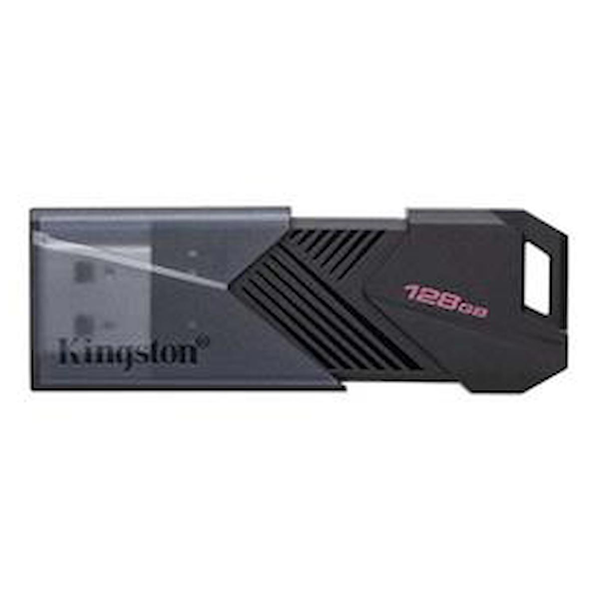 128 GB USB3.2 KINGSTON DATA TRAVELER EXODIA ONYX SIYAH (DTXON/128GB)