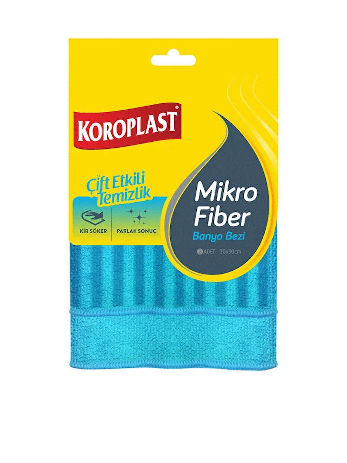 Koroplast Mikrofiber Banyo Bezi 3'lü