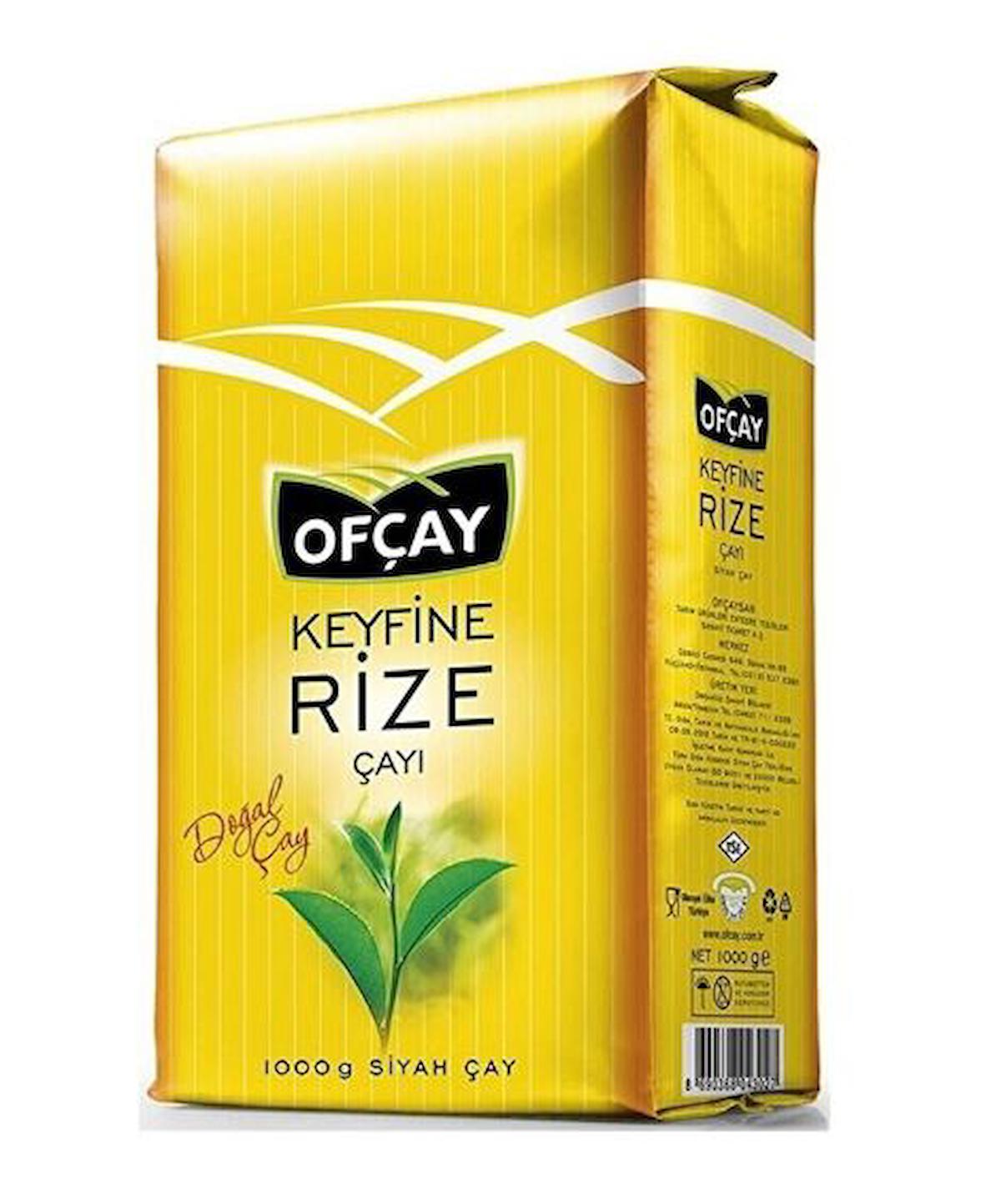 Ofçay Rize Dökme Siyah Çay 1000gr