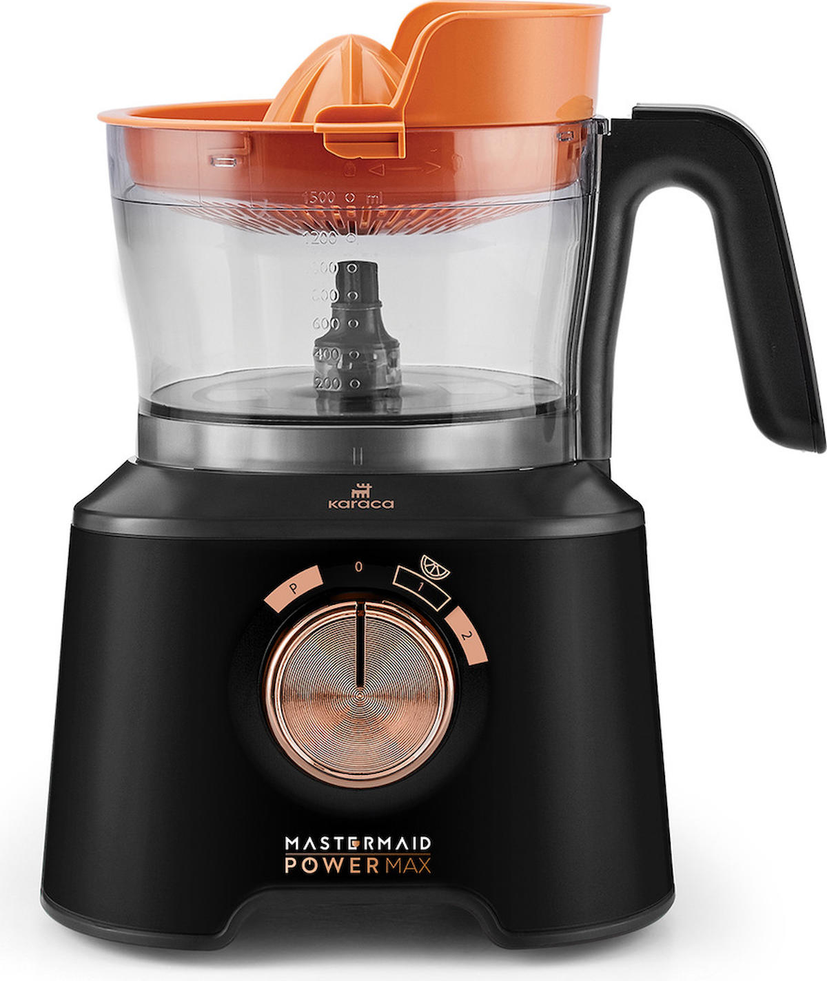 Karaca Mastermaid Power Max 11 In 1 Mutfak Robotu Black Copper 2500 W