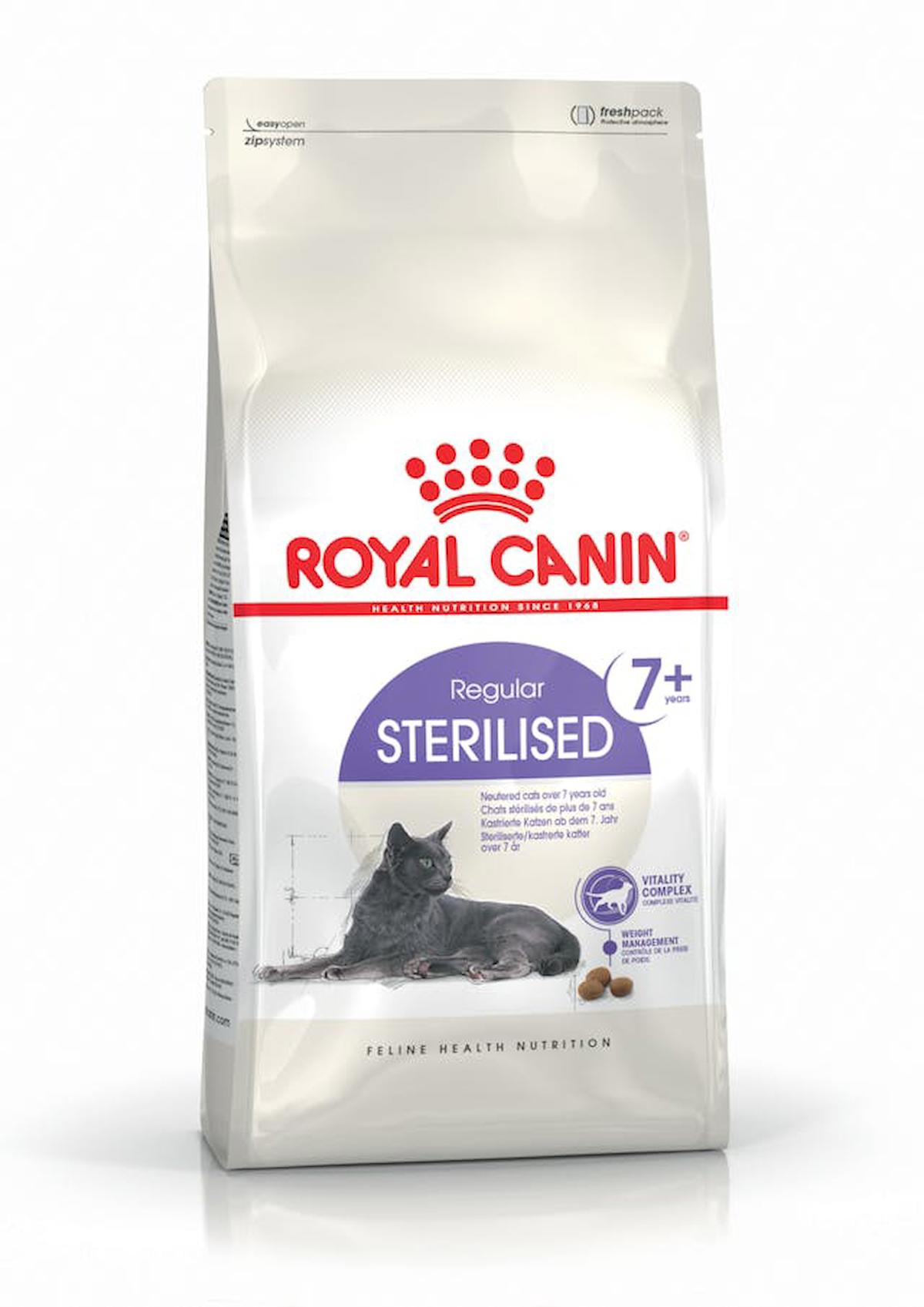 Royal Canin Sterilised Kısırlaştırılmış 7 Yaş ve Üzeri Kediler için Kuru Kedi Maması 3.5kg
