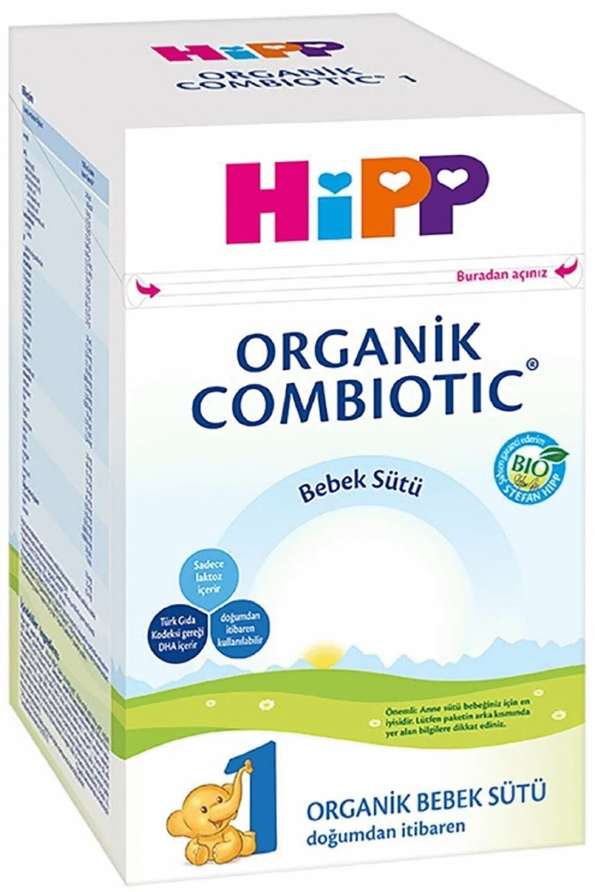 Hipp Organik Combiotic 1 Prebiyotik Bebek Sütü 800 gr