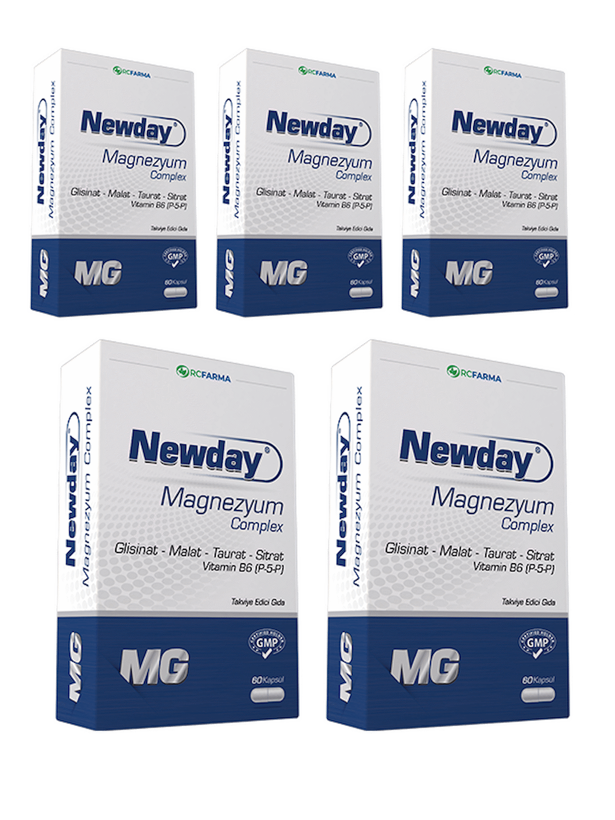 NEWDAY MAGNEZYUM COMPLEX 5X