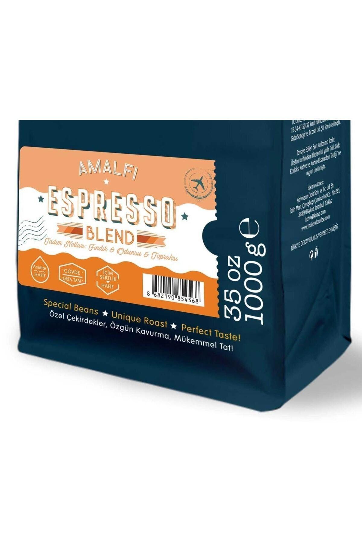 Moliendo Amalfi Espresso Blend (Çekirdek Kahve) 1000 gr
