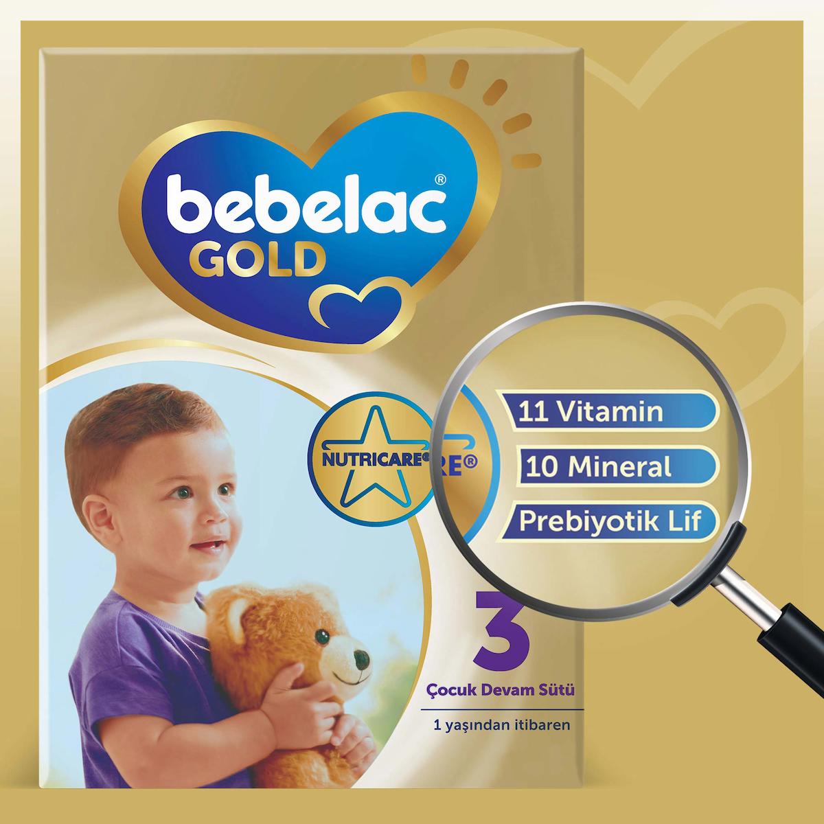 Bebelac Gold 3 Devam Sütü 800 gr