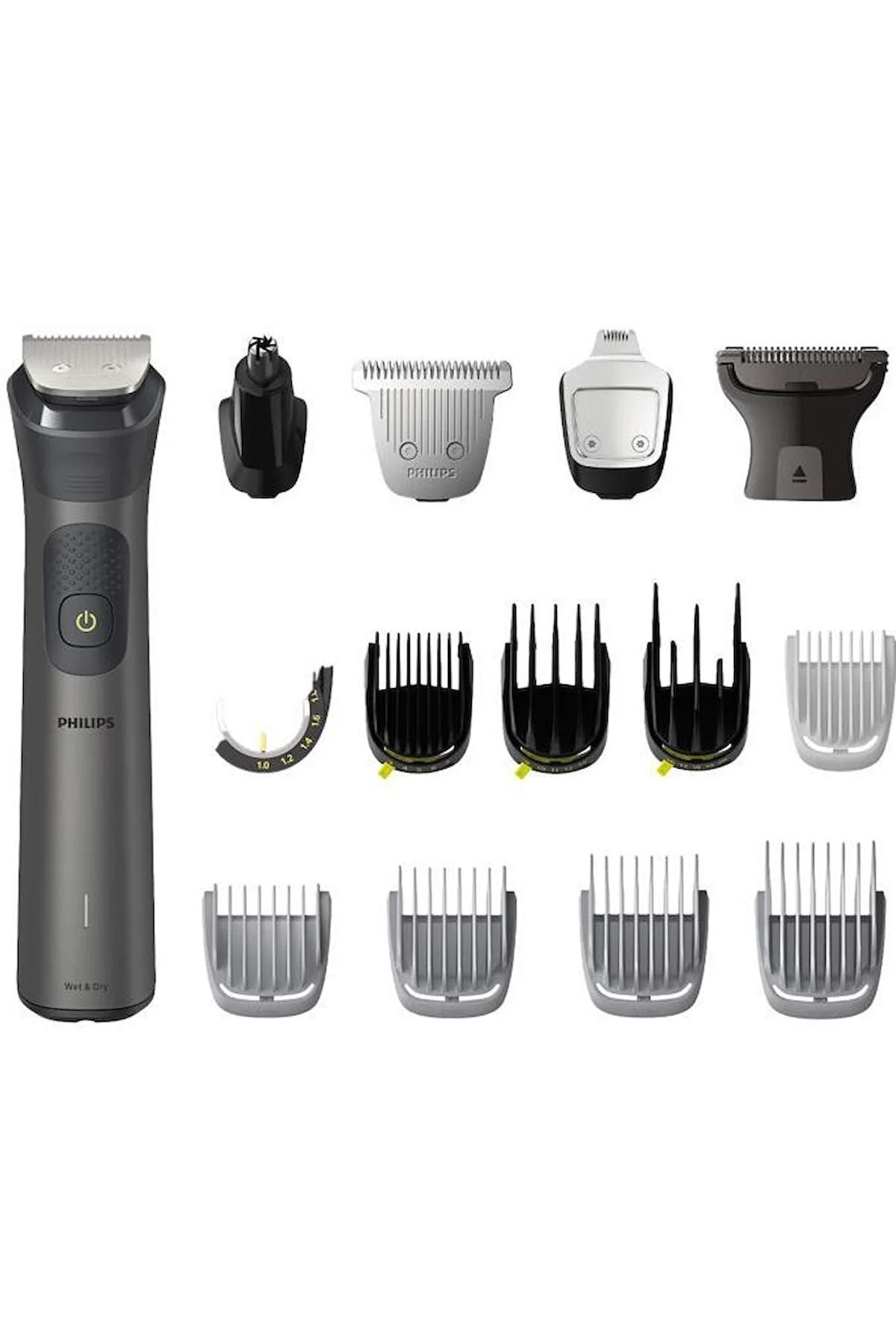 Philips 15'i 1 Arada Erkek Bakım Seti MG7950/15-Yüz/saç/vücut (Islak/kuru Kullanım)