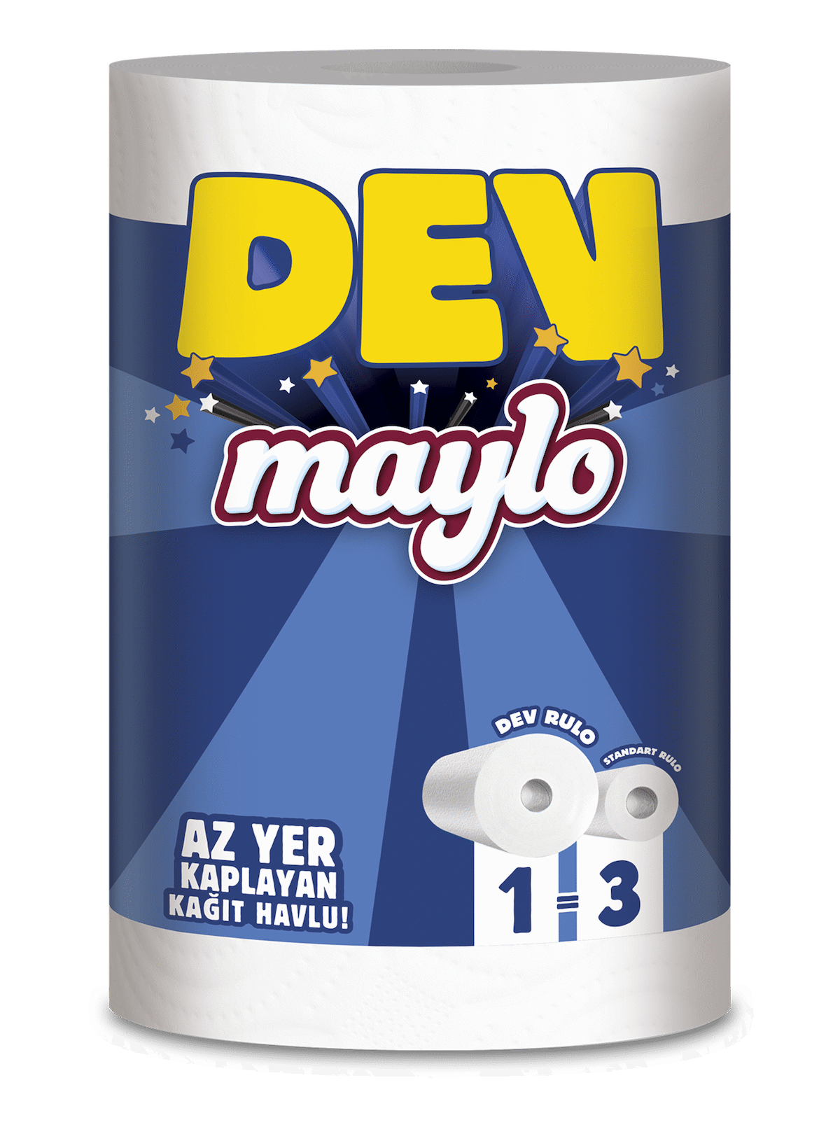 Maylo Dev Havlu 1=3 Rulo