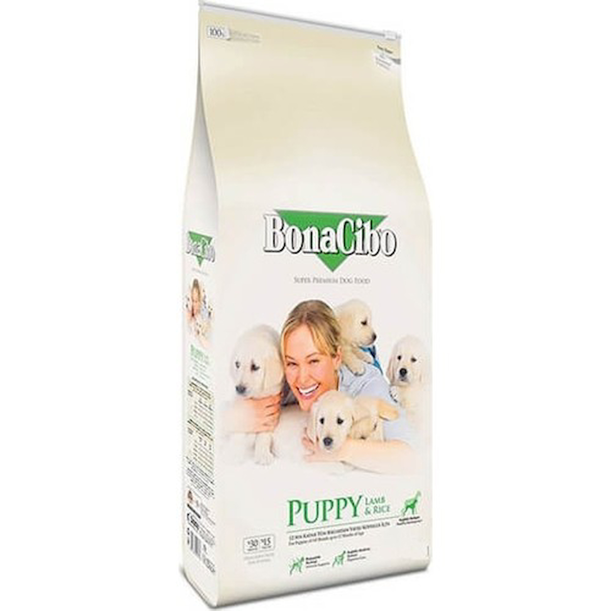 Bonacibo Puppy Lamb & Rice Kuzu Etli ve Pirinçli Yavru Köpek Maması 3 kg