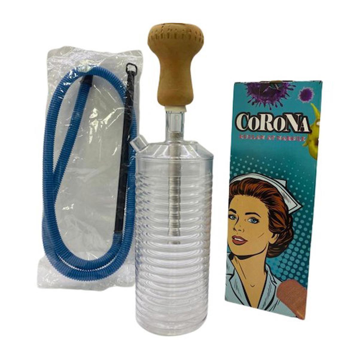 Elenor Özel Corona Nargile Takılımı Hookah & Shisha (Tek Tullanımlık)