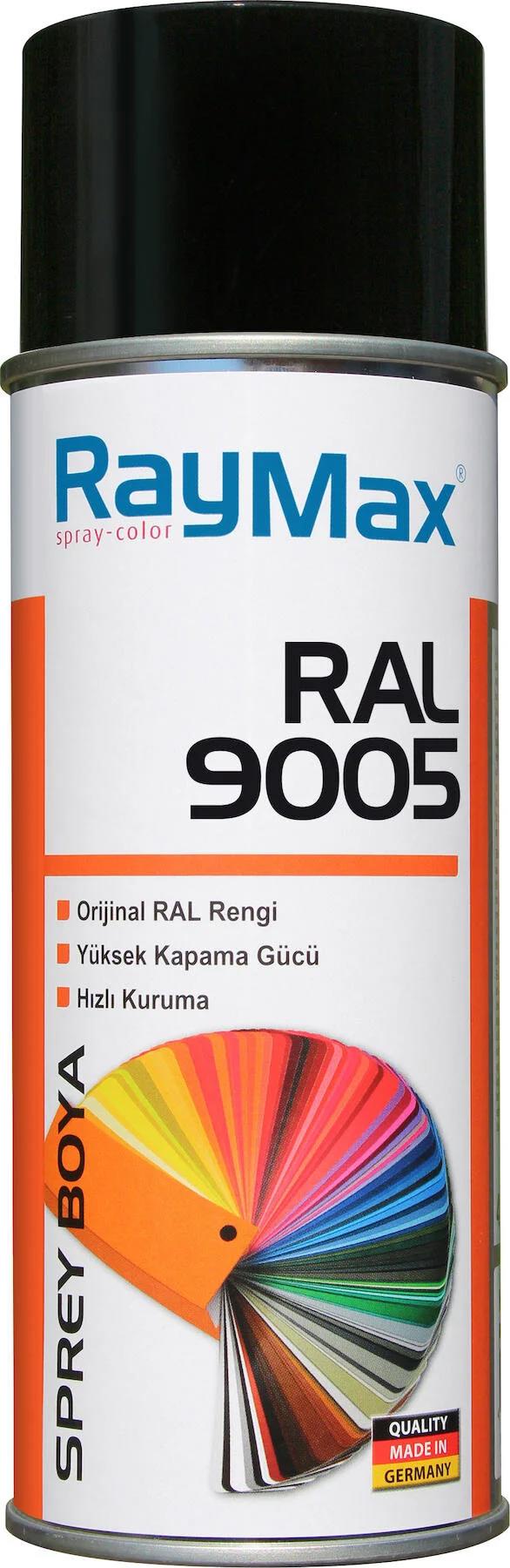 Raymax Sprey BoyaRal 9005 Parlak Siyah 400ML