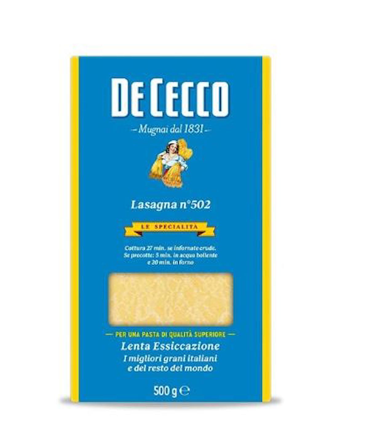 De Cecco Lasagna (Lazanya) 500 gr