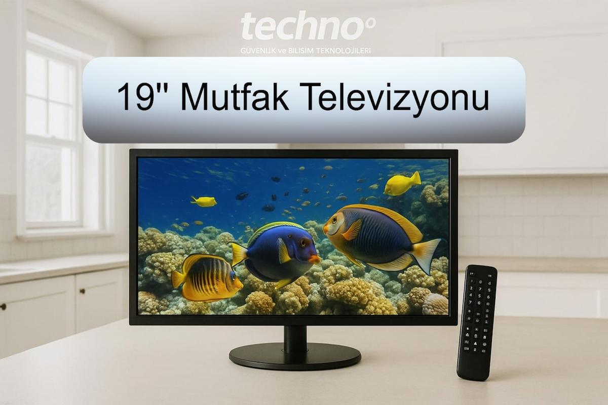 Techno 19″inch 49 Ekran HD LCD Çok Amaçlı Monitör Tv Dahili Hoparlör + Kumanda