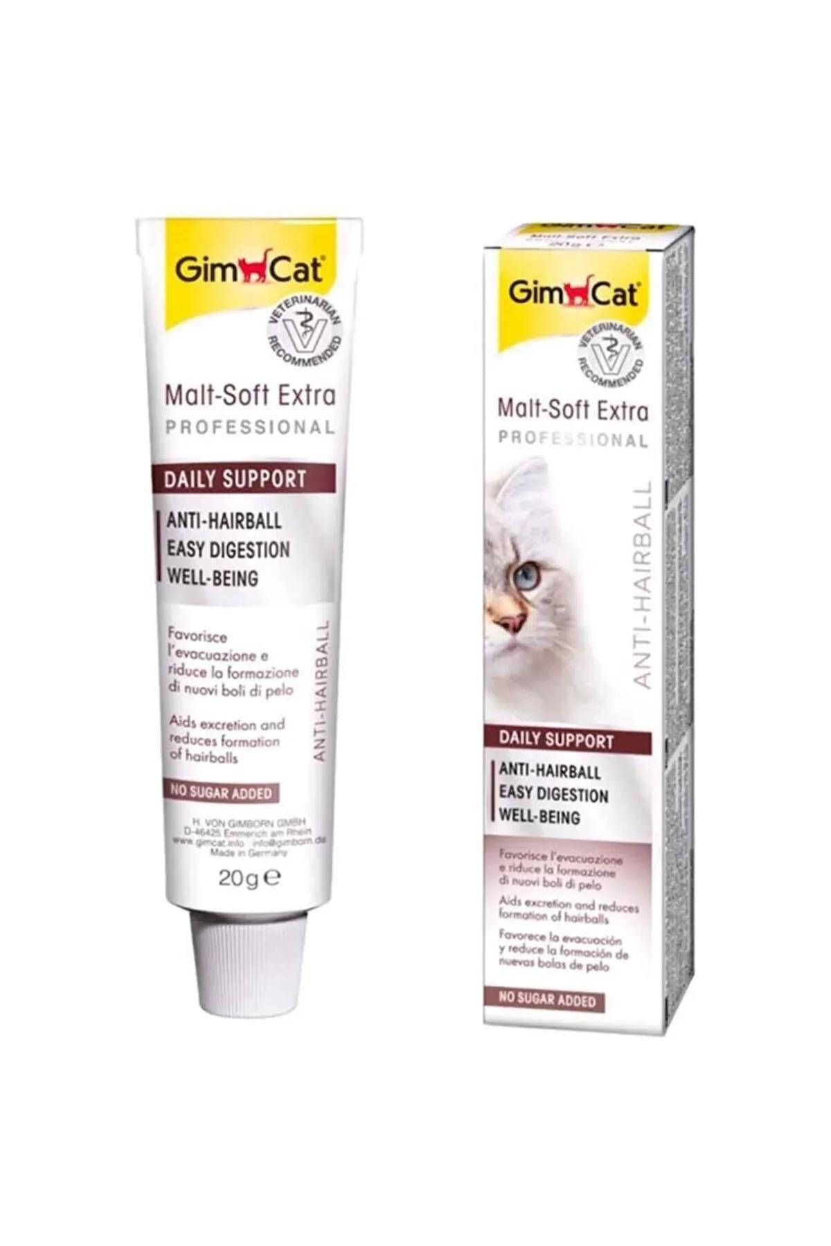 Gimcat Malt - Soft Extra Kırmızı Etli Macun Yetişkin Kedi Ödülü 20 g 