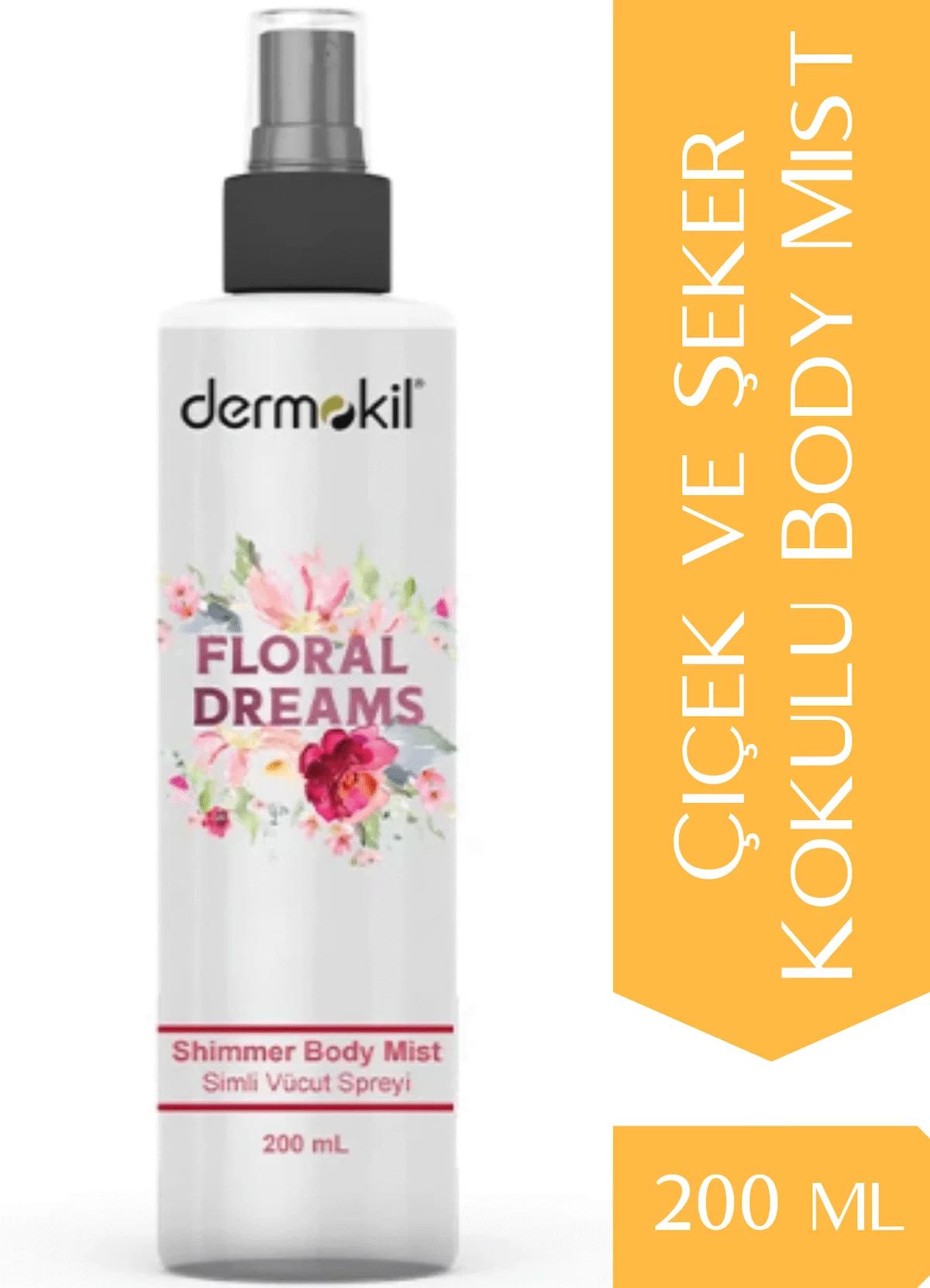 Floral Dreams Vücut Spreyi Shimmer Body Mist Simli 200 Ml