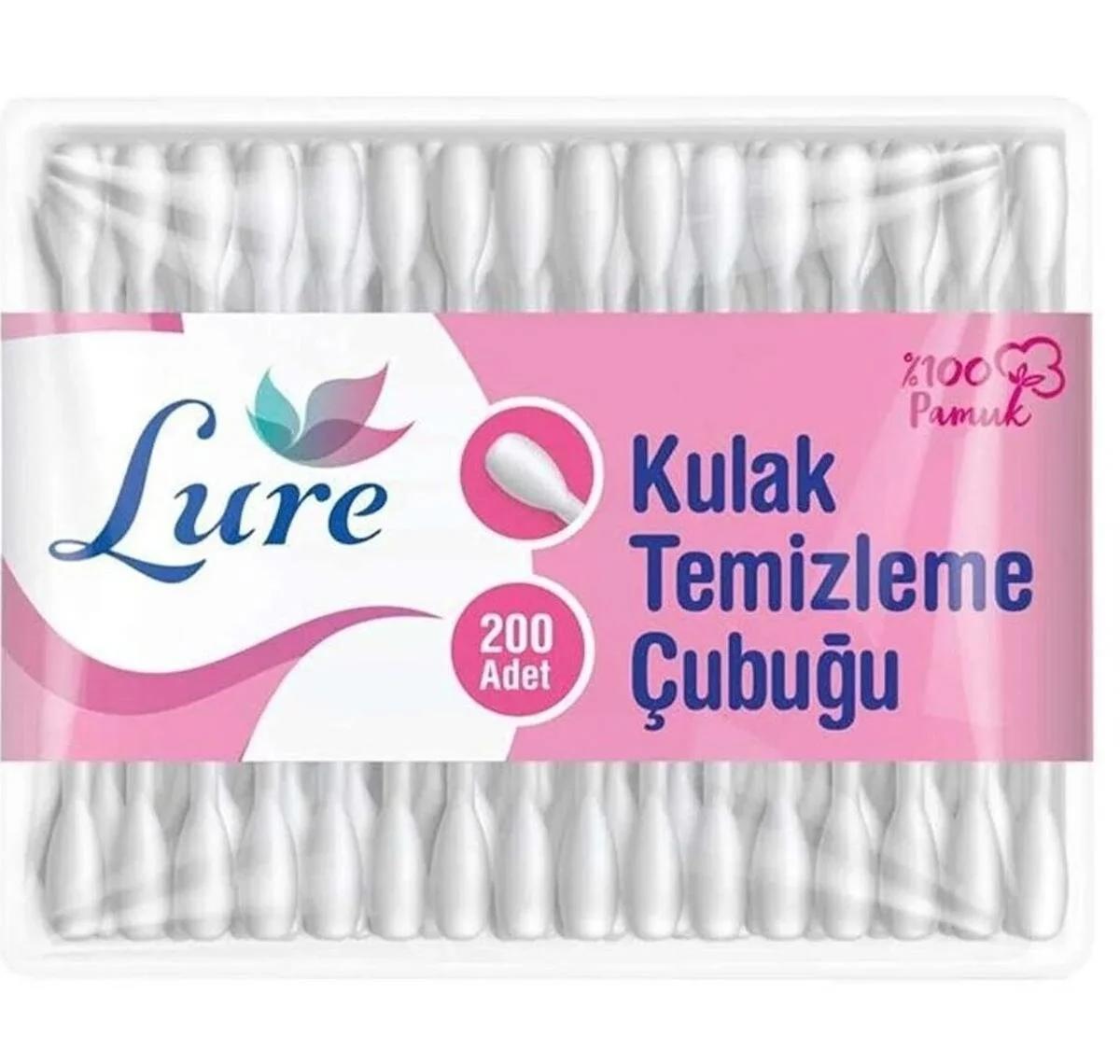 LURE Kulak Temizleme Çubuğu 200 lü