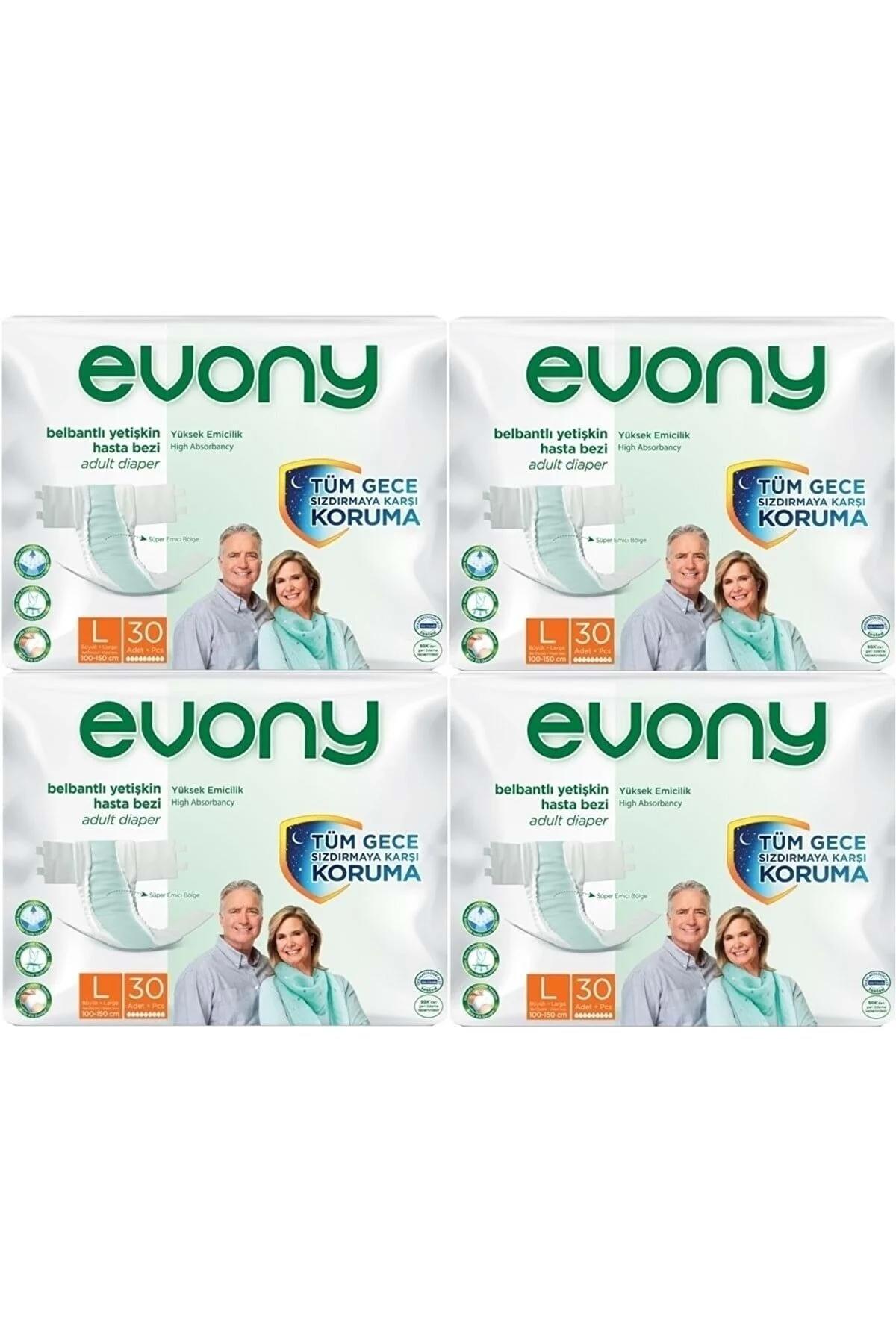 Hasta Bezi Yetişkin Bel Bantlı L-büyük Boy 120 Adet (4pk*30)