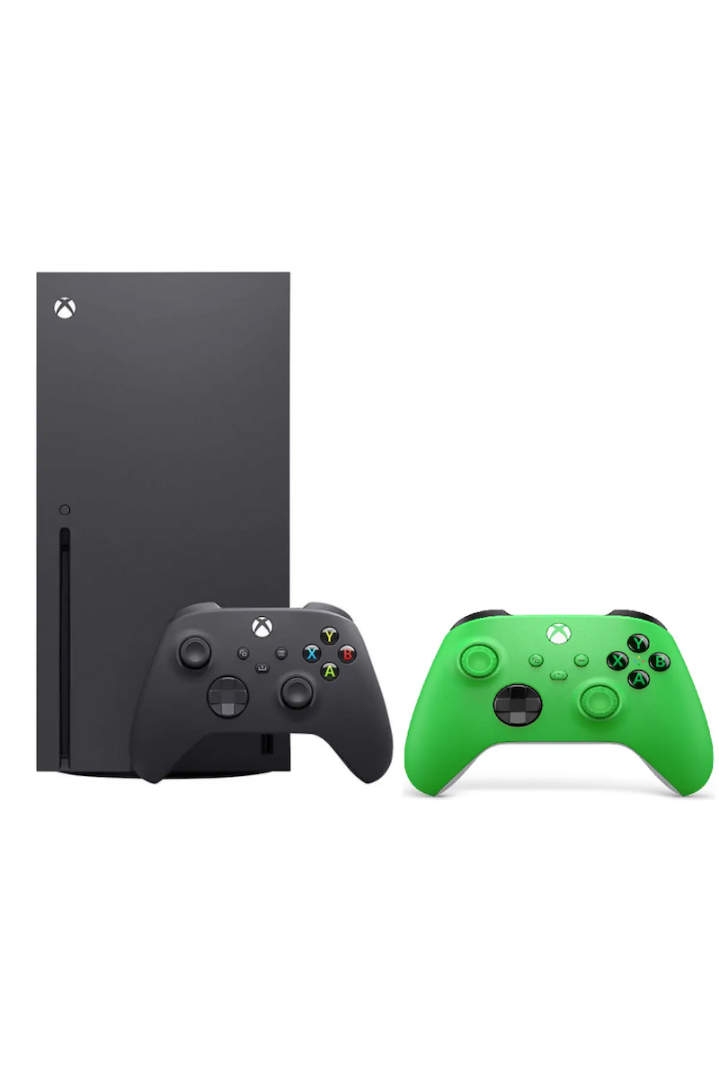 Microsoft Xbox Series X + 2. kol 9.Nesil Wireless controller Yeşil ( İthalatçı Garantili )