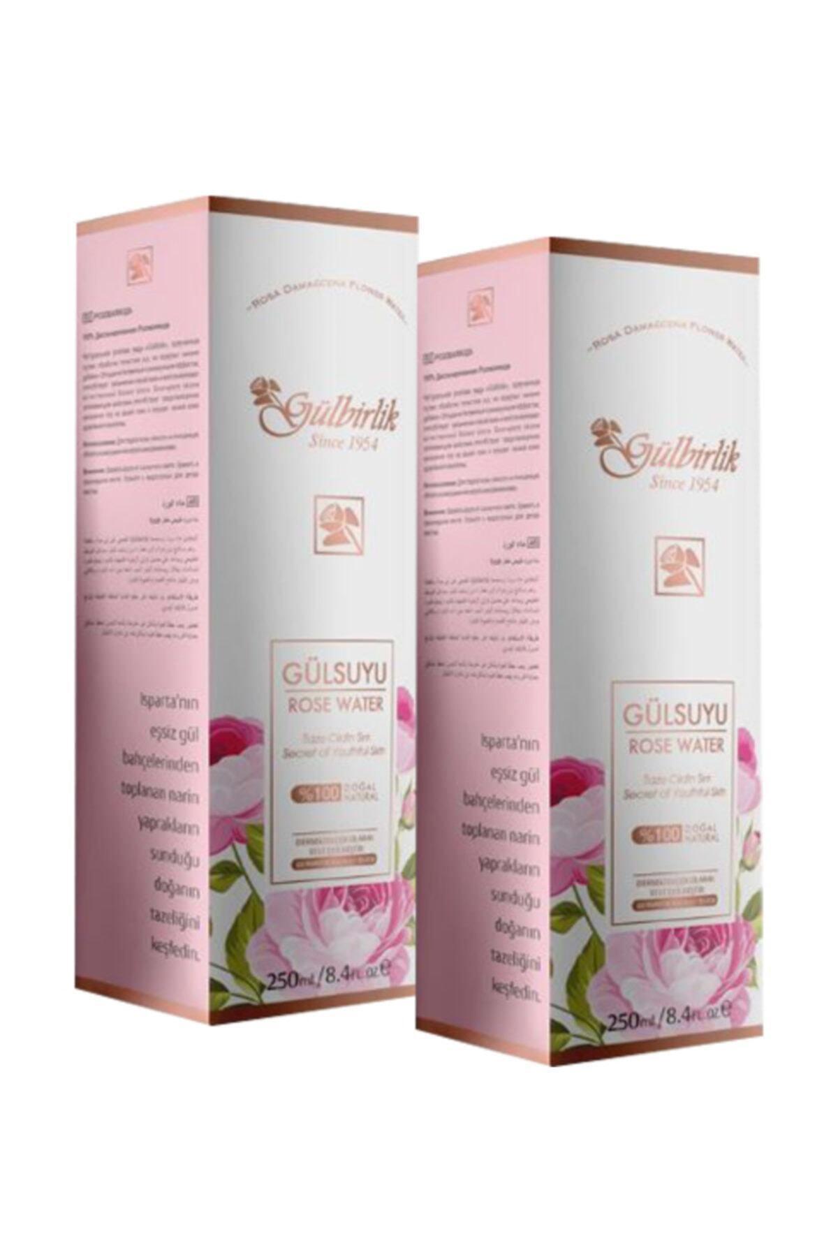 Gülbirlik Gülsuyu 250ml (Rosense Gül Suyu) 2li Set