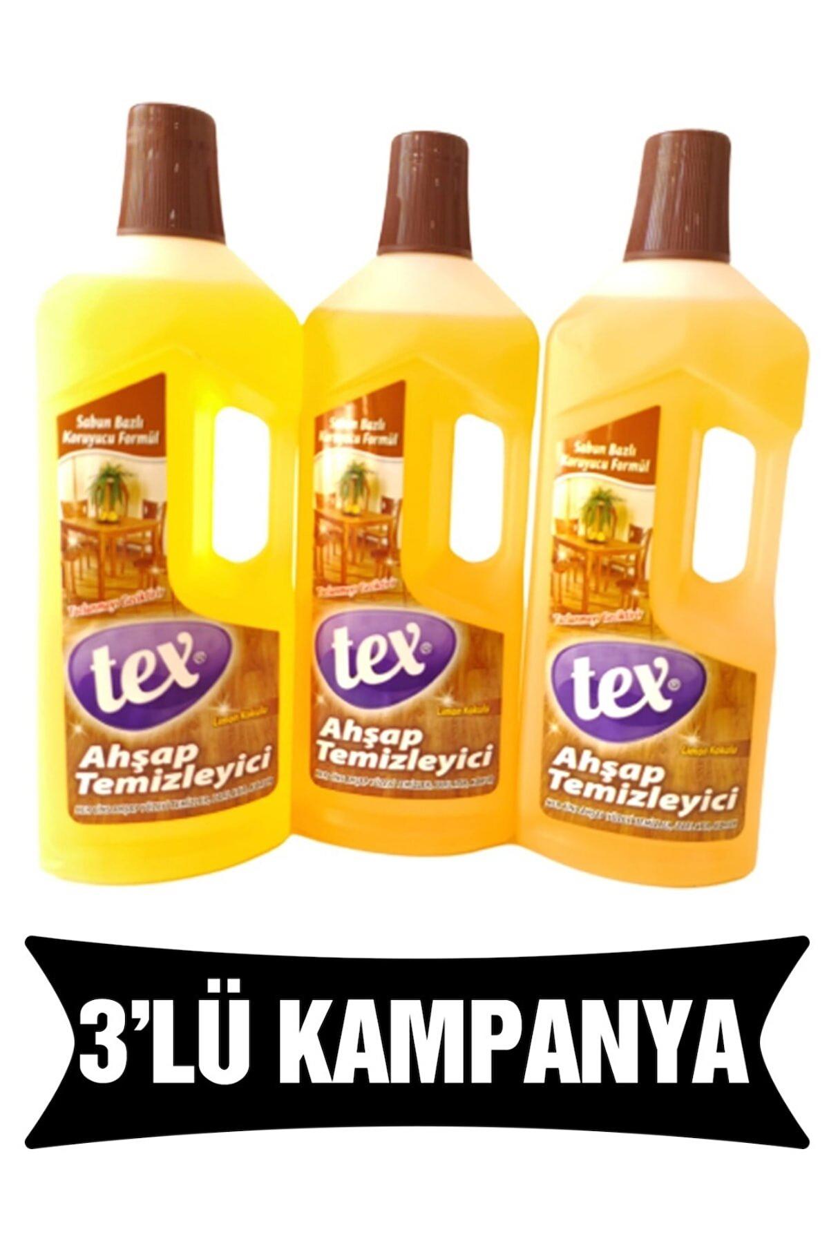 Tex Ahşap Temizleyici 3x750 ml