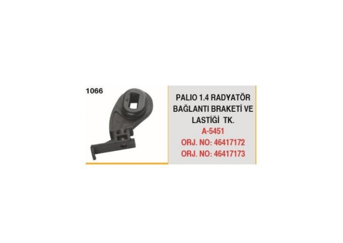 RADYATÖR BAGLANTI BRAKETI VE LASTİĞİ TAKIM PALIO 1.4 46417172 GOLD