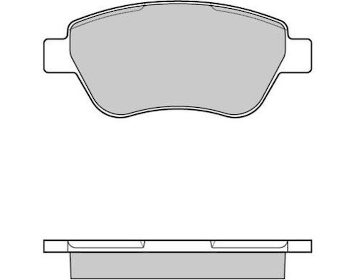 FREN BALATASI ÖN ALBEA-PALIO-STILO-SIENA DOBLO 1.3 1.9 IDEA CORSA 1.3 07== .FREN BALATASI ÖN PANDA 2004&gt; .PUNTO EVO 2005-2014.FREN BALATASI ÖN OPEL CORSA D 1.2 -1.4 55175317 77362179 77363035 77363