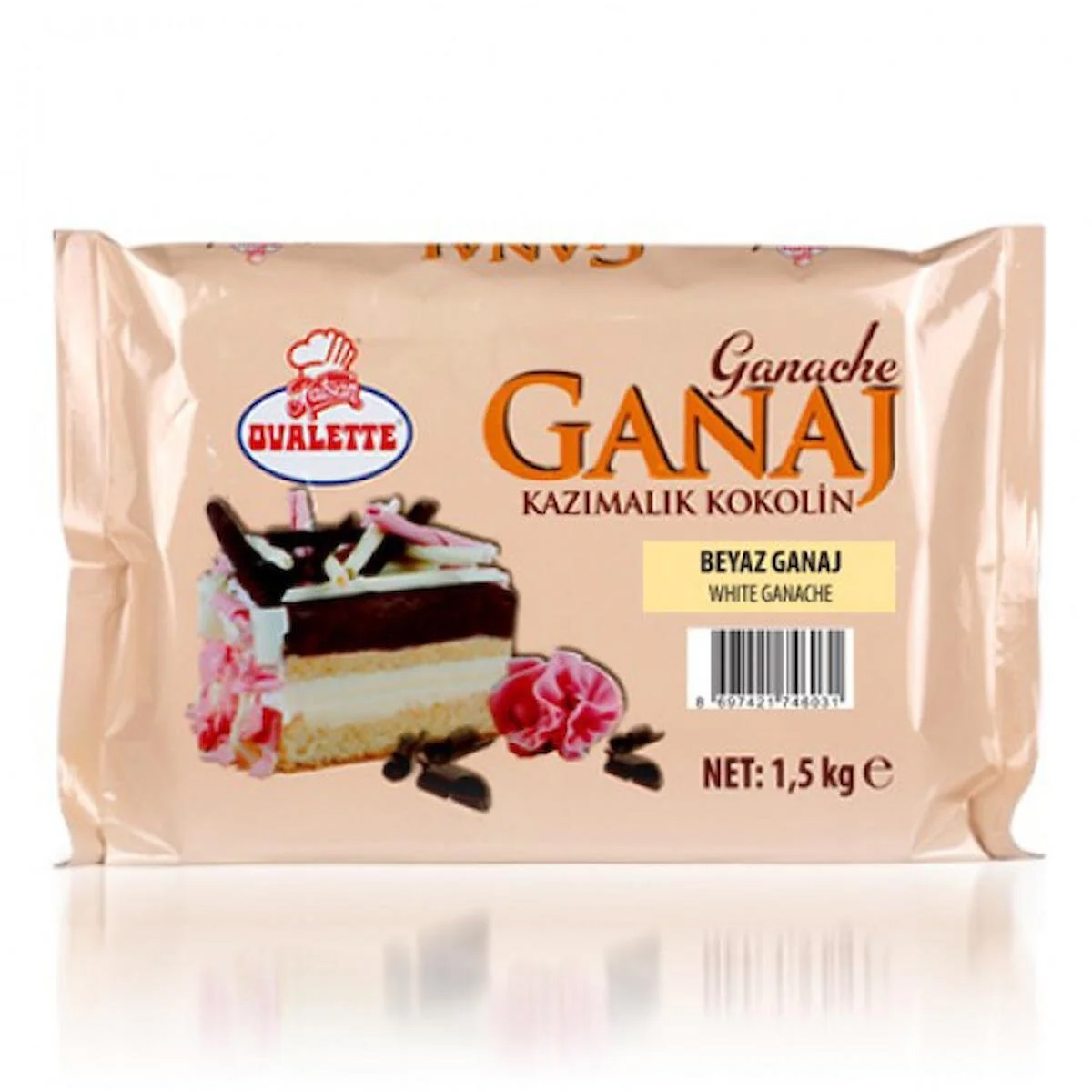 OVALETTE BEYAZ GANAJ 1.5 KG