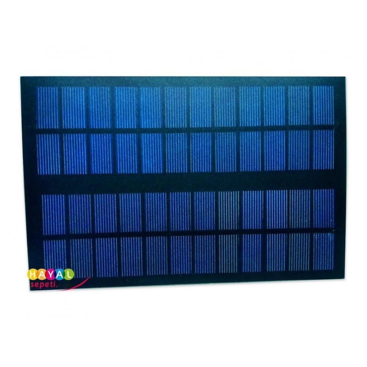 Solar Güneş Paneli 20 cm x 13 cm - 6 W