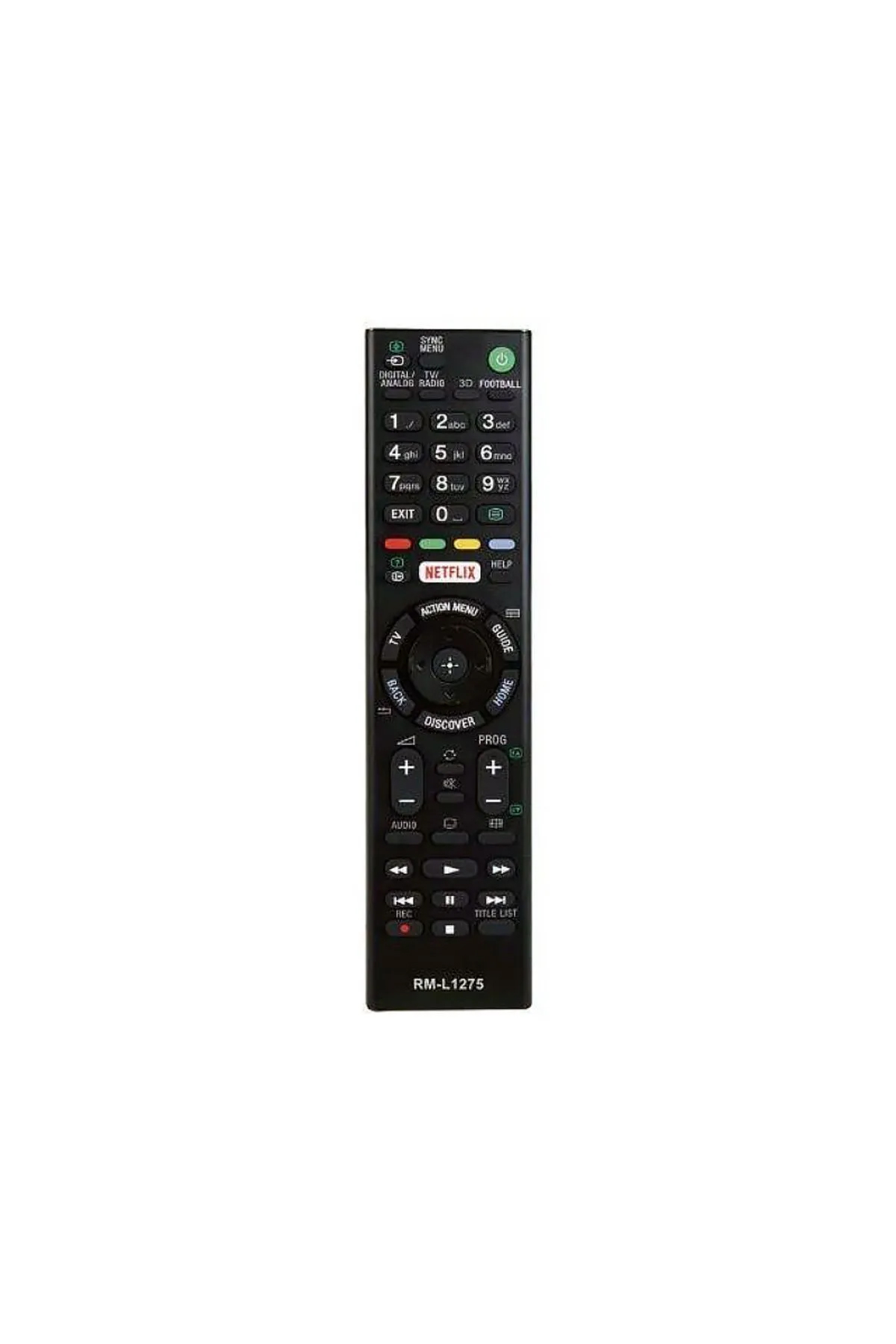 SONY 3D RM-L 1275 (NETFLIX’Lİ) HY 8044 Televizyon Kumandası TV LCD LED Kumanda