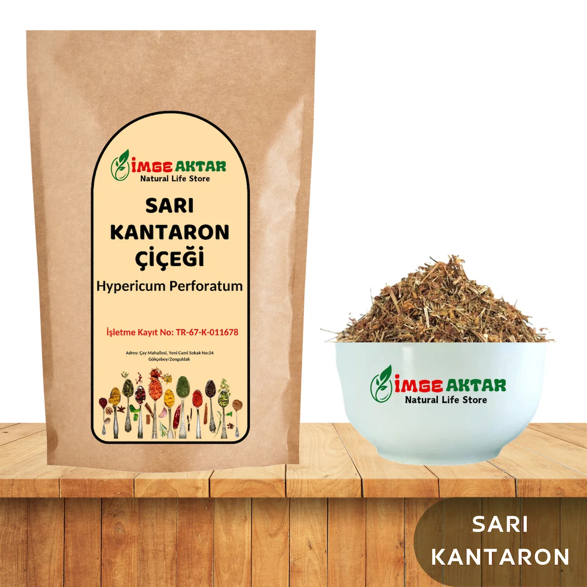 Sarı Kantaron Çiçeği 50g