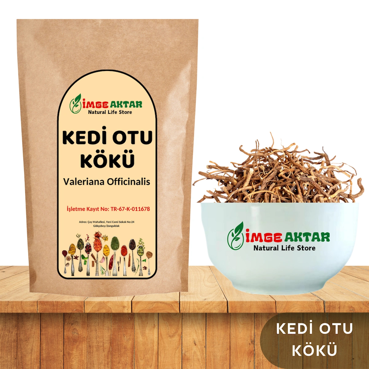 Kediotu Kökü-Valerian 50G