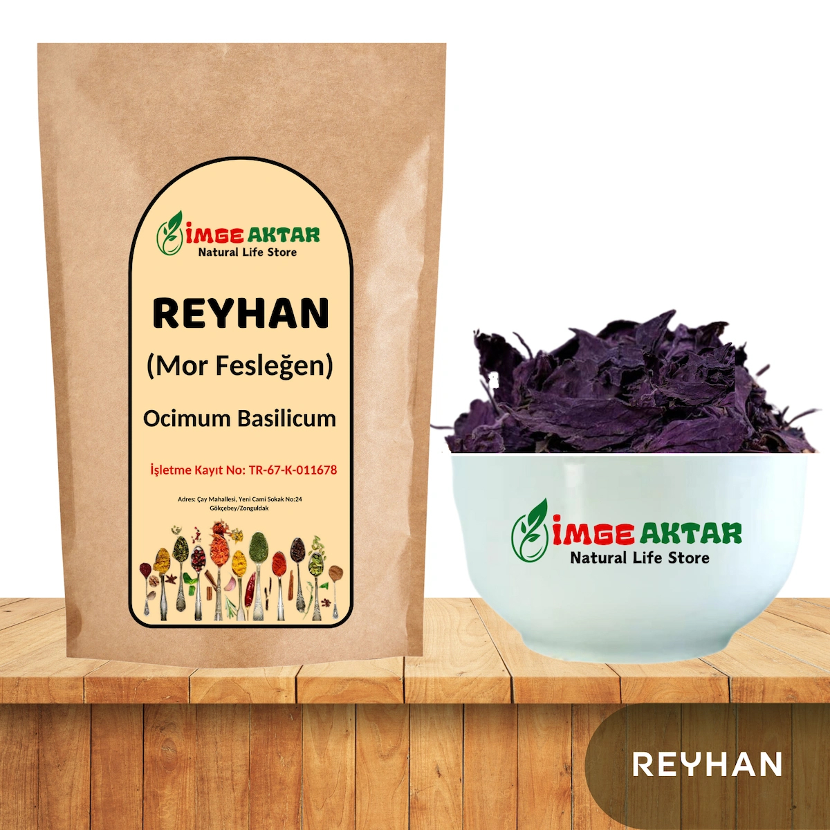 Reyhan-Mor Fesleğen 50g