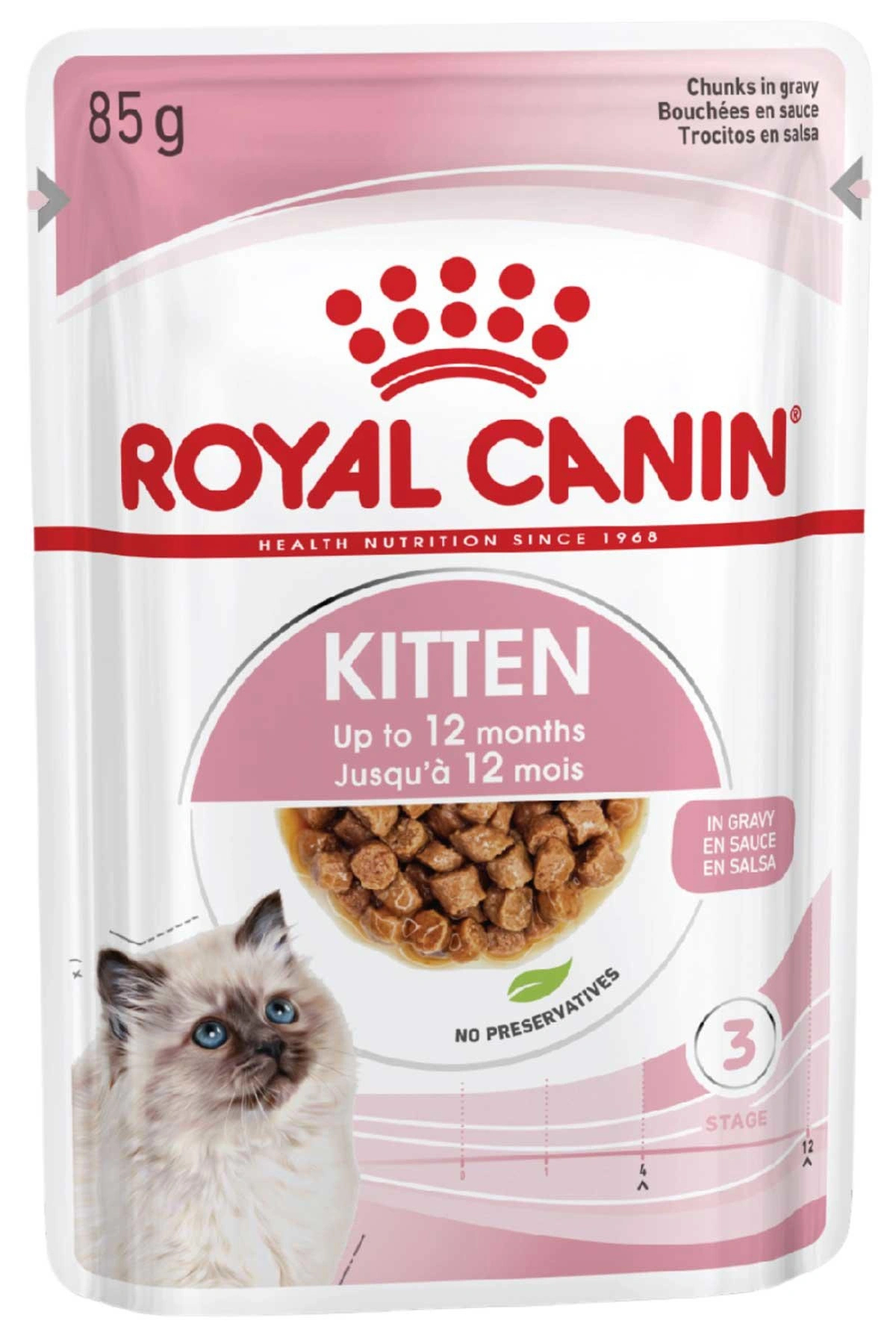 Royal Canin Kitten Jelly Pouch Yavru Kedi Yaş Maması 85 Gr