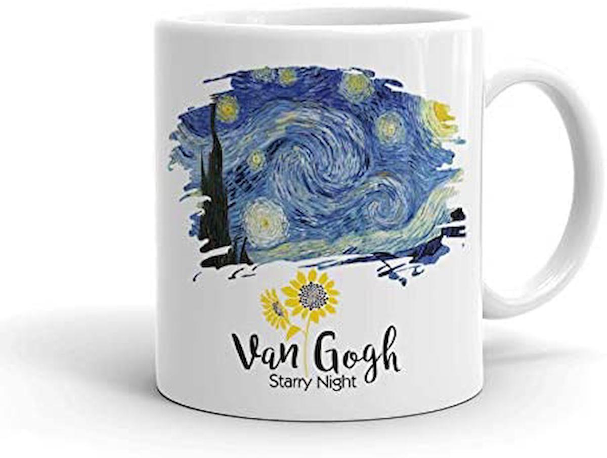 Van Gogh Starry Night Kupa Bardak